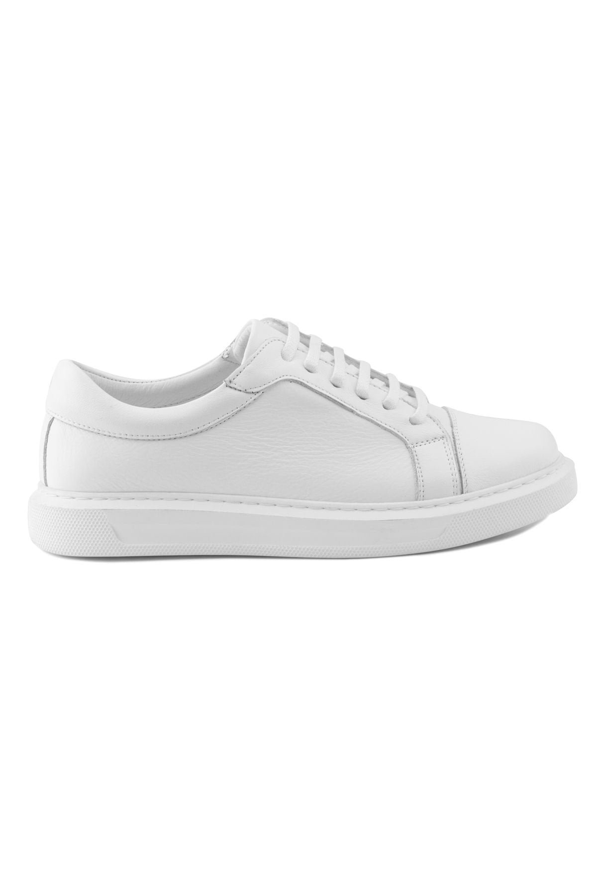 Pegia Women's Leather Sneakers DG6023  - White