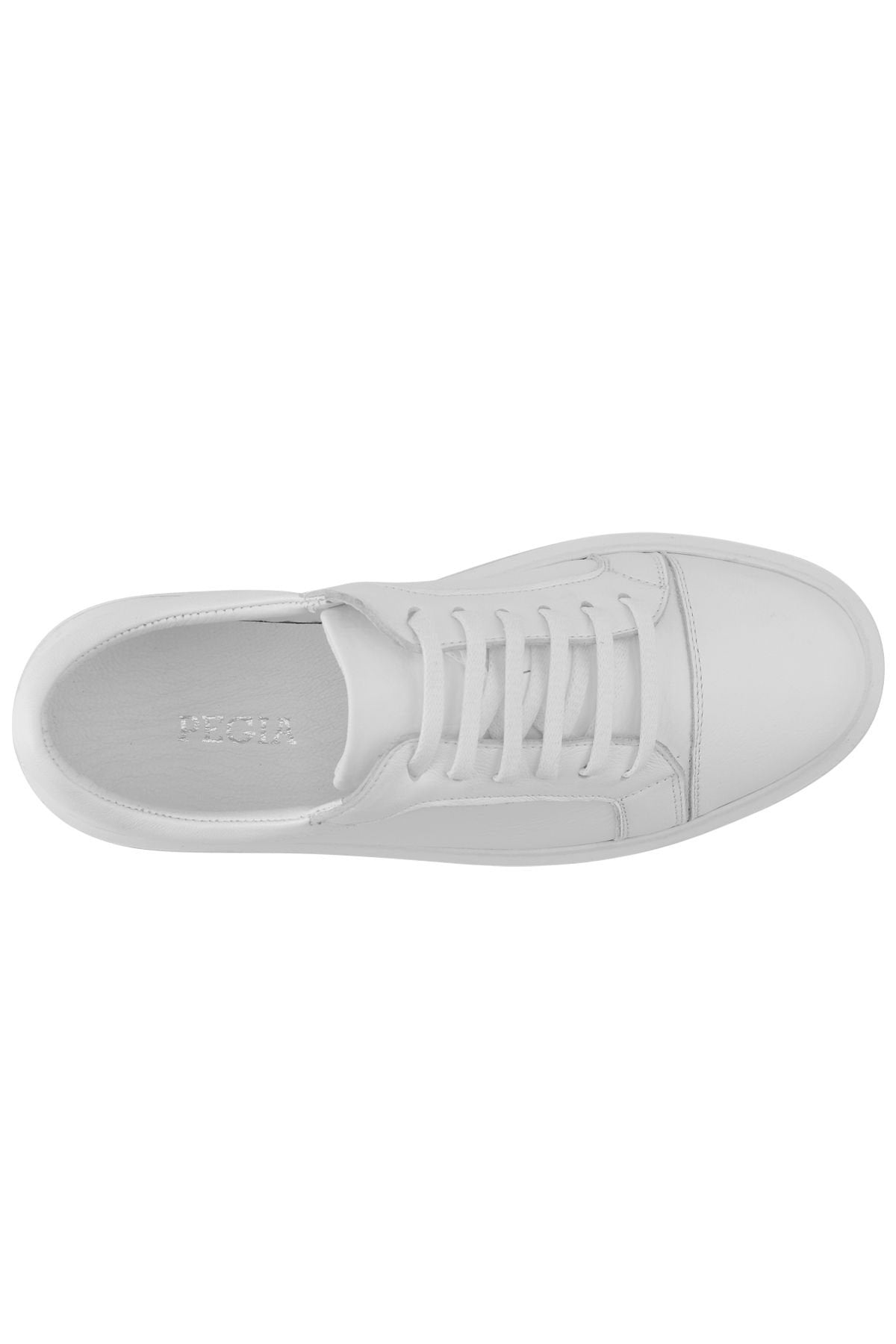 Pegia Women's Leather Sneakers DG6023  - White