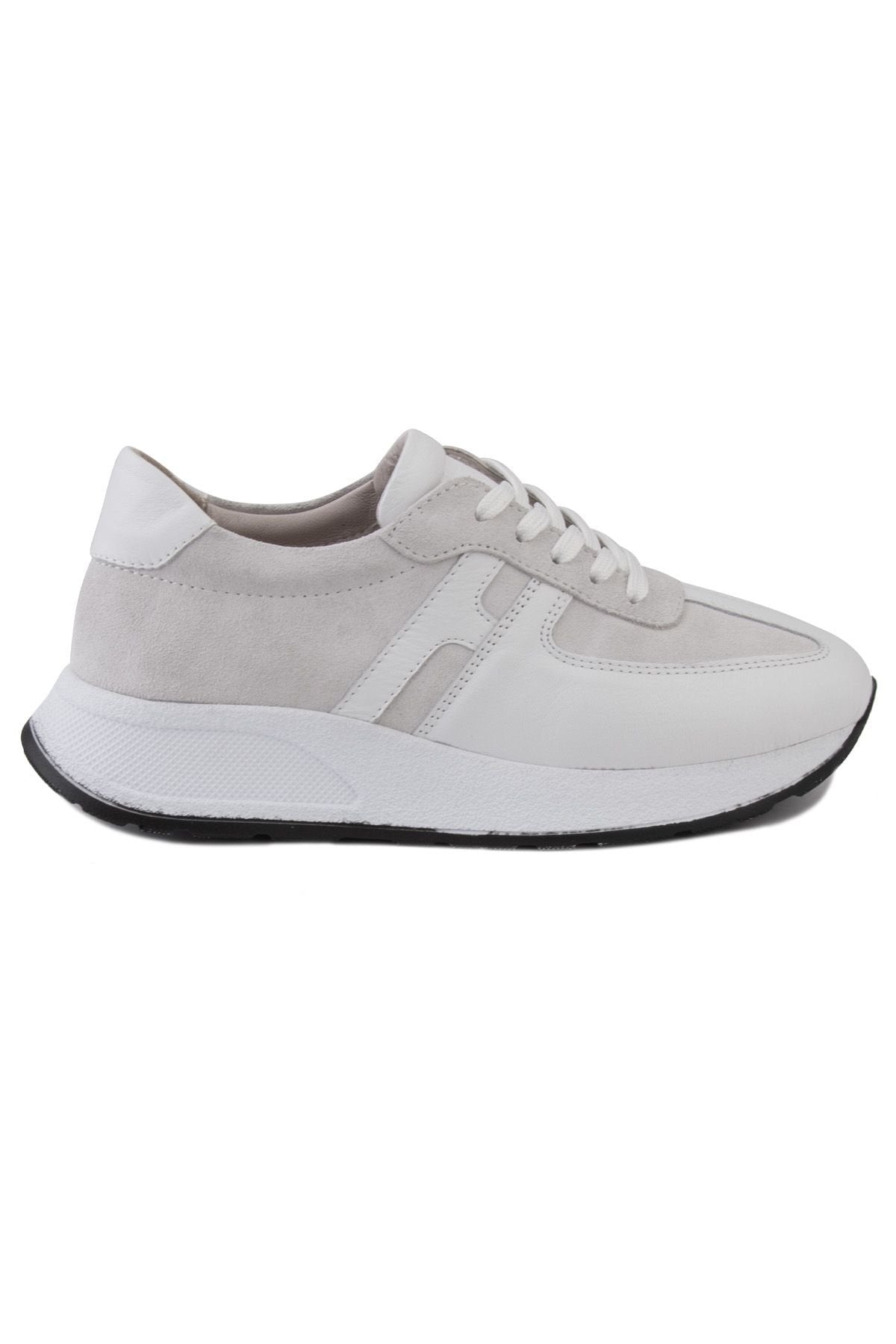 Pegia Women's Leather Sneakers DG6025  - White