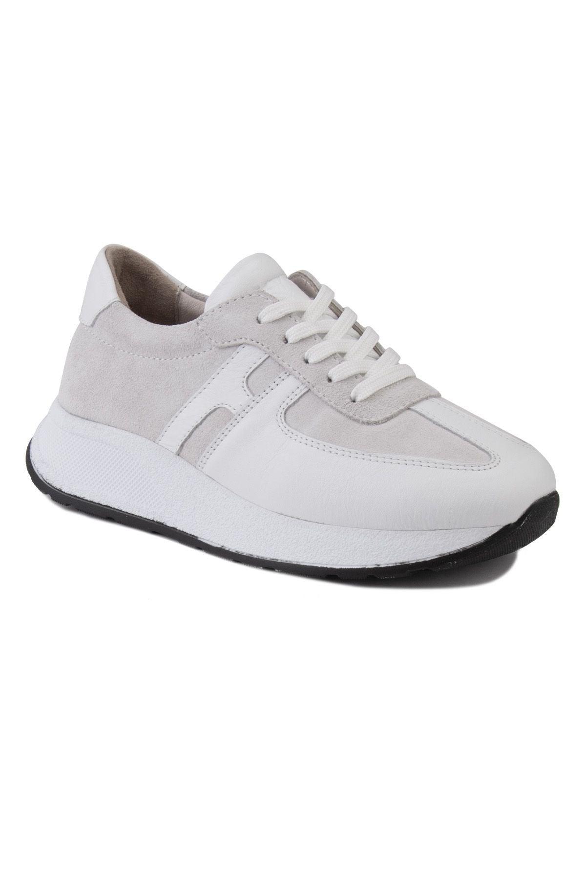 Pegia Women's Leather Sneakers DG6025  - White