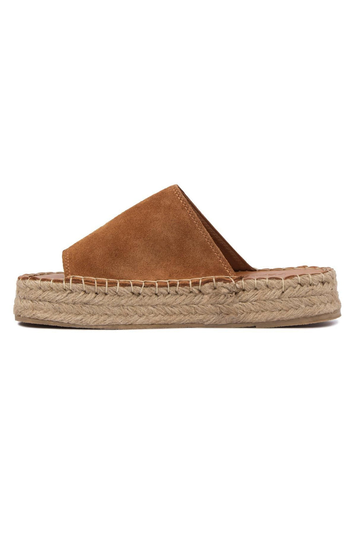 Pegia Women's Espadrille Slippers DG6027  - Chestnut