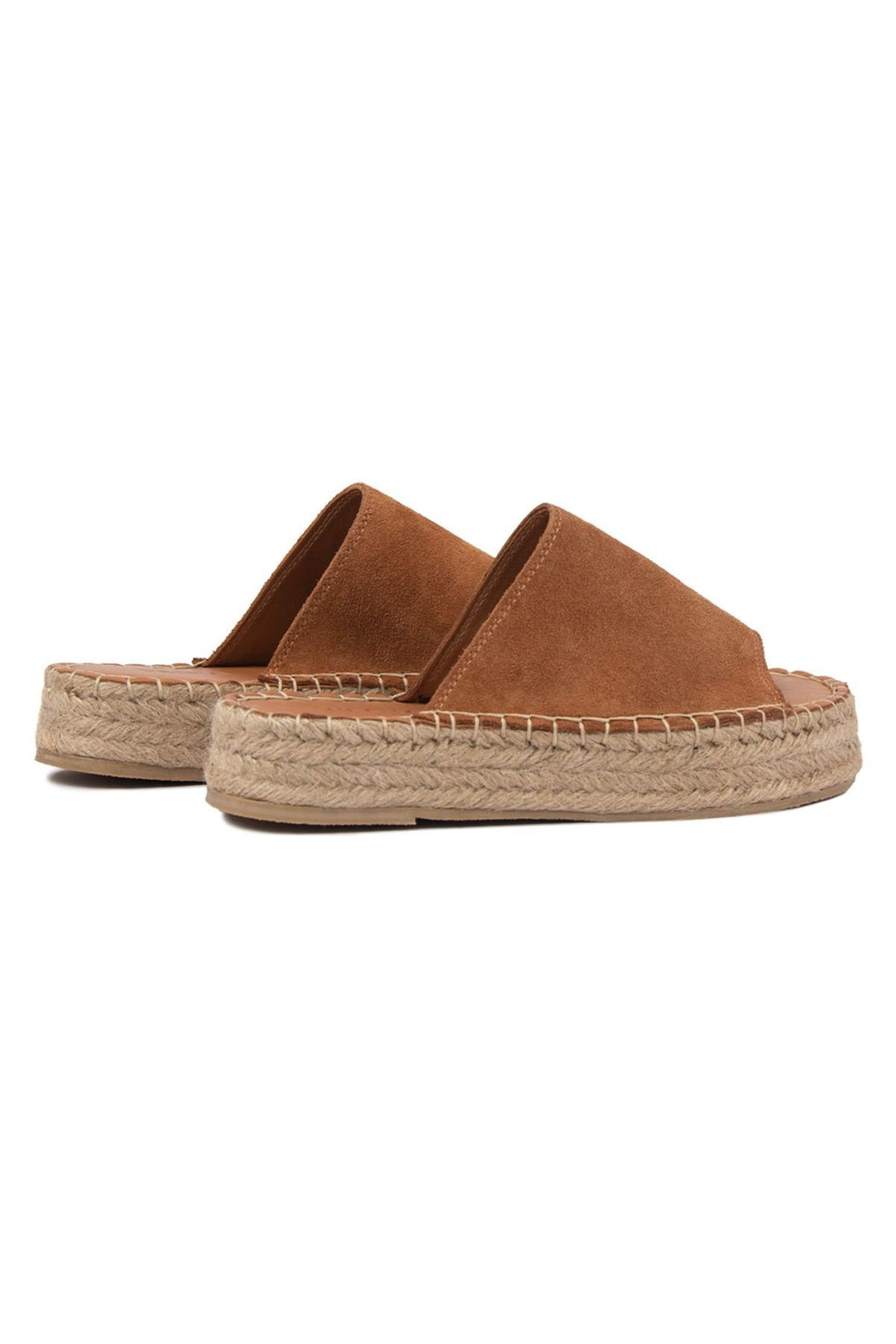 Pegia Women's Espadrille Slippers DG6027  - Chestnut