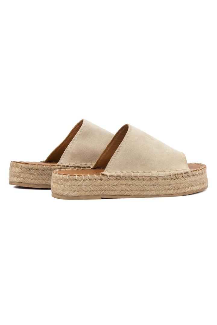 Pegia Women's Espadrille Slippers DG6027  - Stone