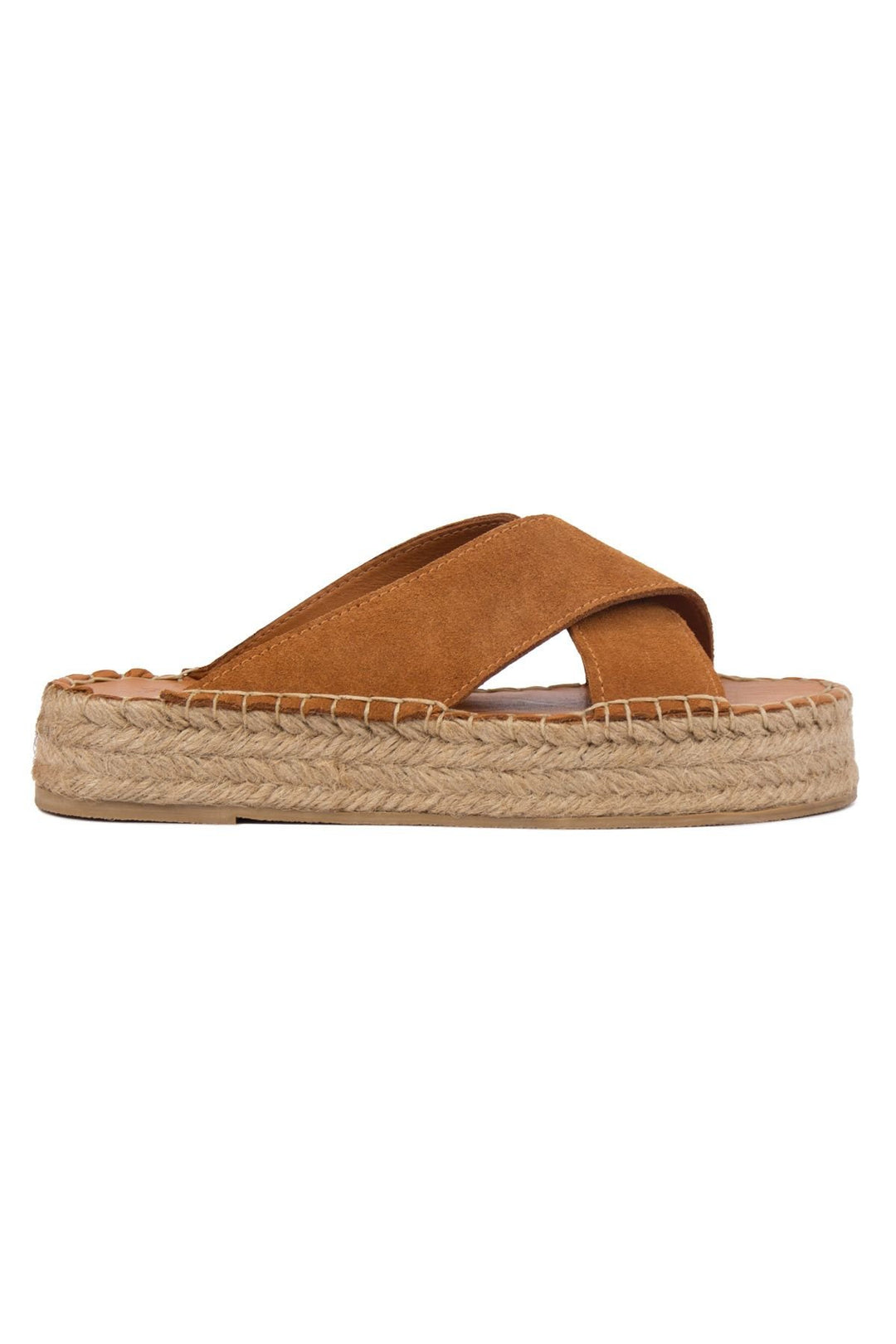 Pegia Women's Espadrille Slippers DG6036  - Chestnut