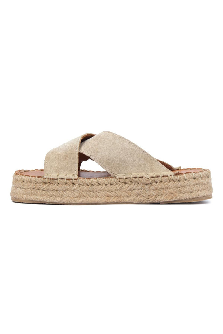 Pegia Women's Espadrille Slippers DG6036  - Stone