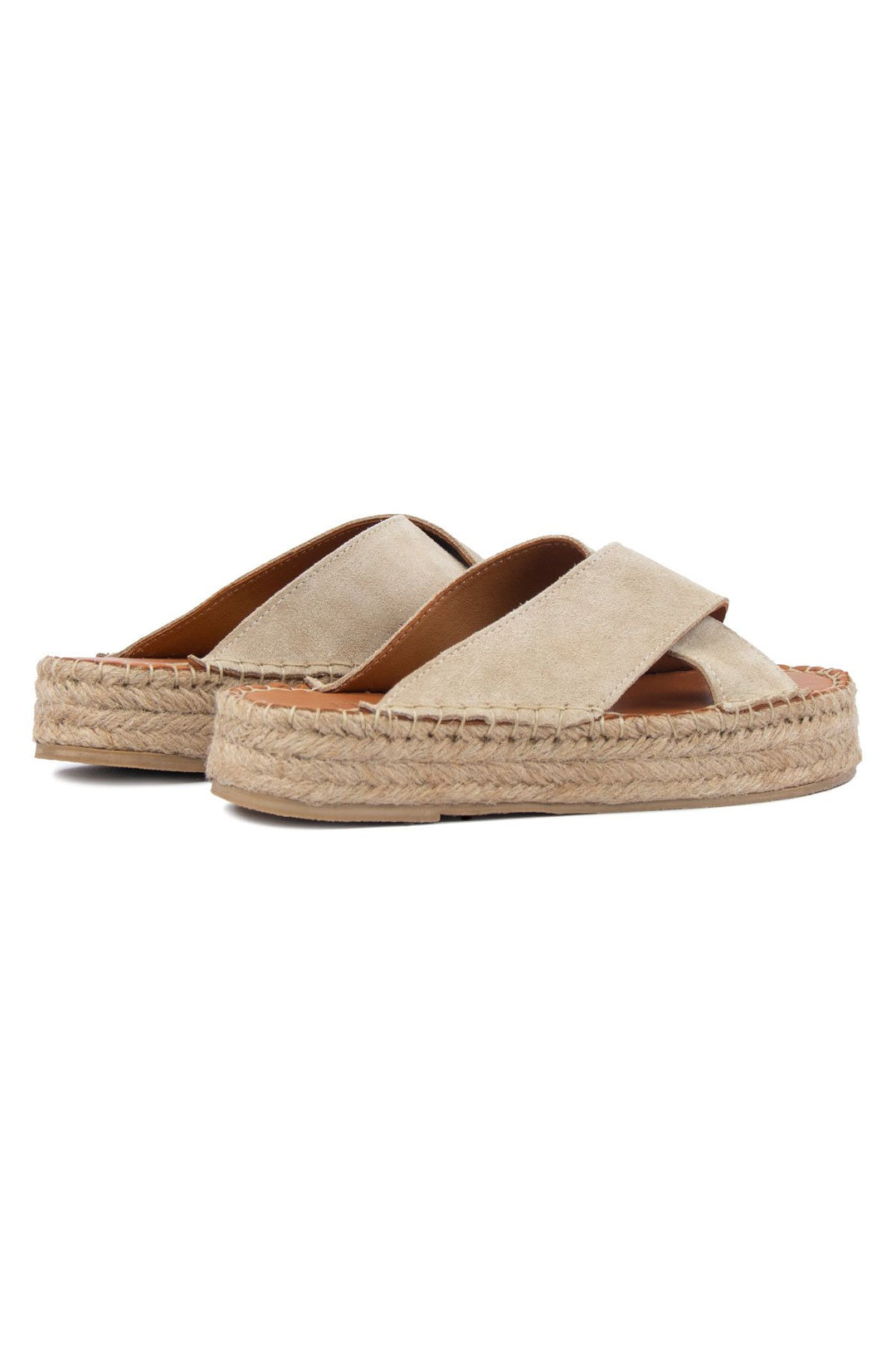 Pegia Women's Espadrille Slippers DG6036  - Stone
