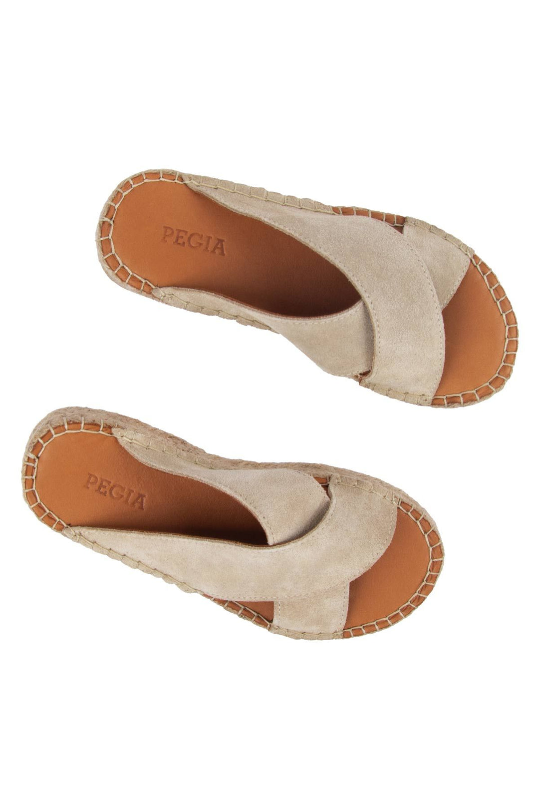 Pegia Women's Espadrille Slippers DG6036  - Stone