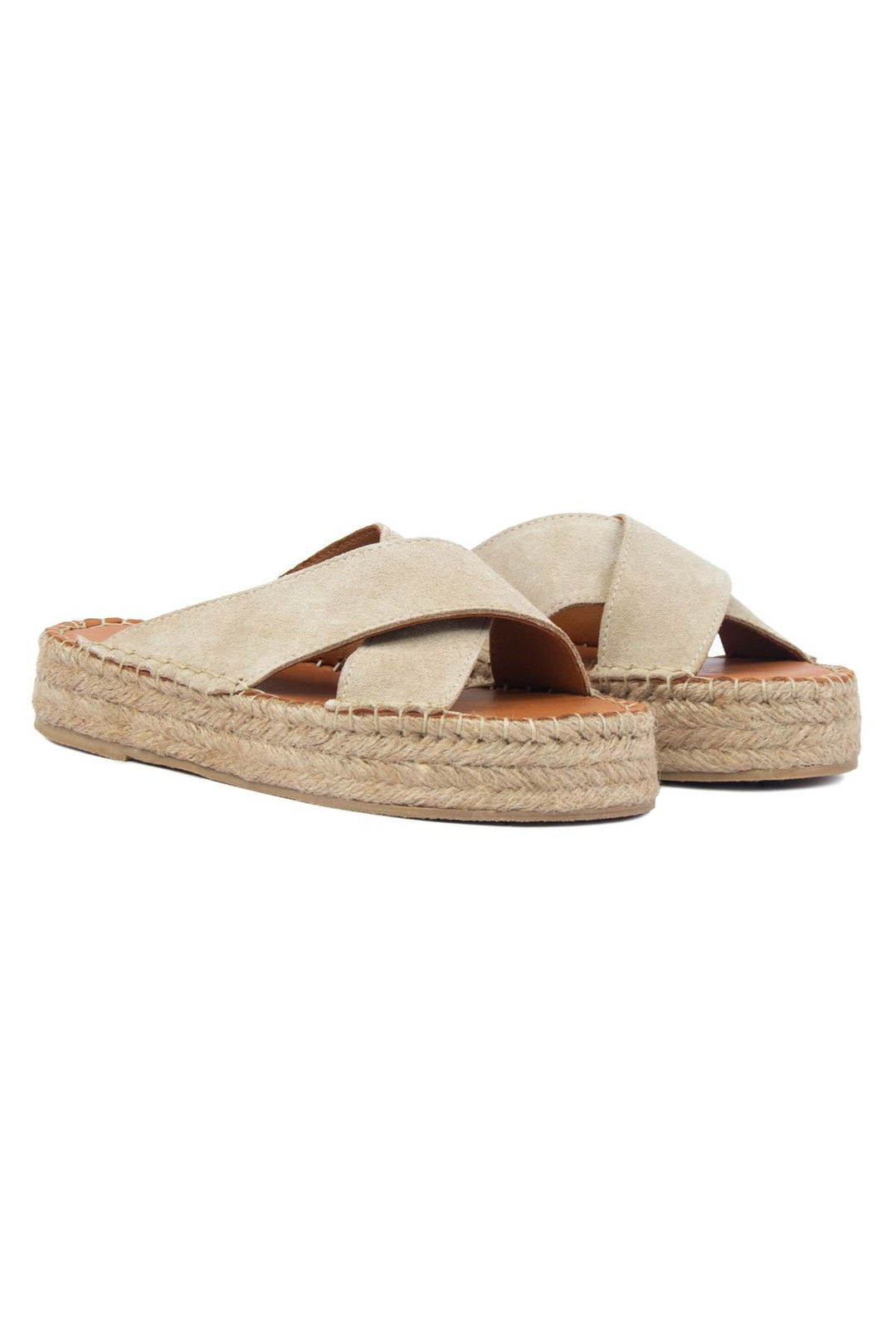 Pegia Women's Espadrille Slippers DG6036  - Stone