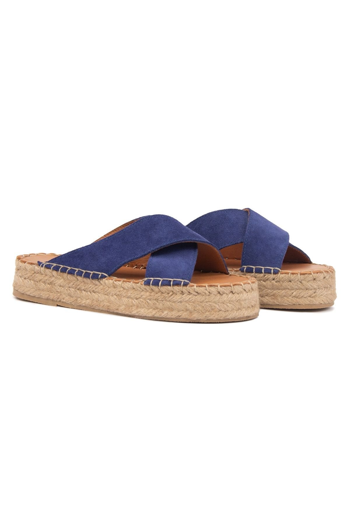 Pegia Women's Espadrille Slippers DG6036  - Indigo