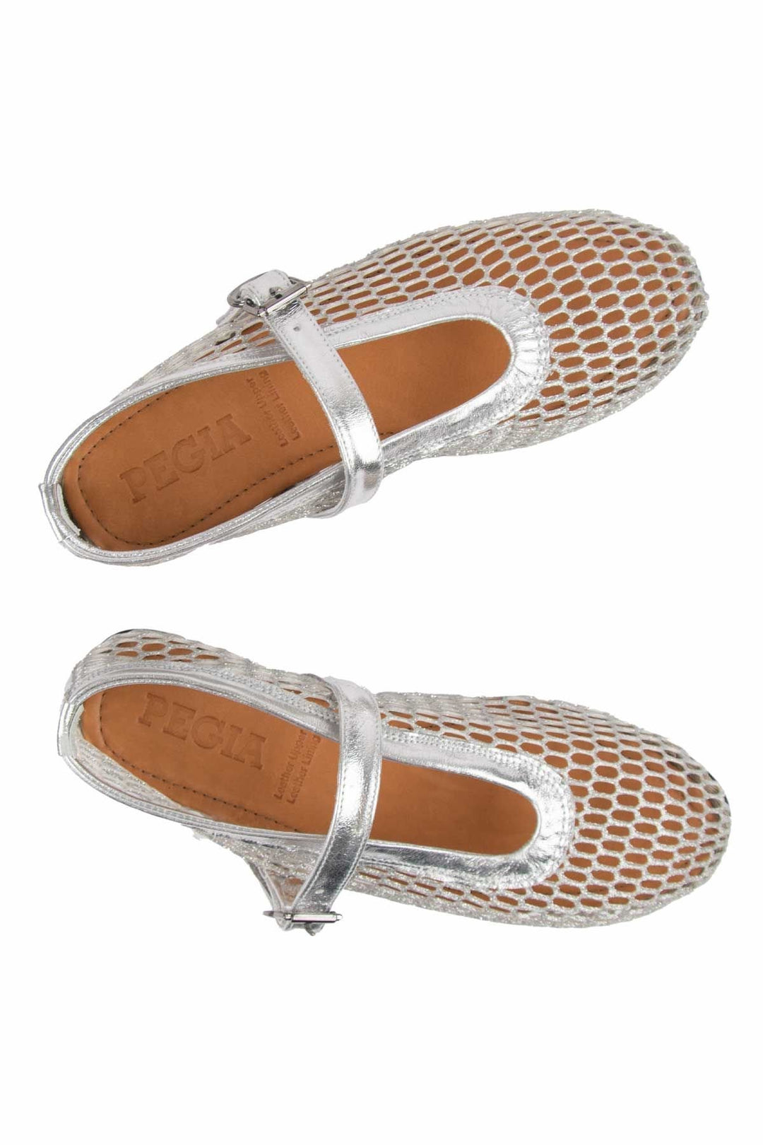 Pegia Women's Ballet Shoes 700953  - Silver