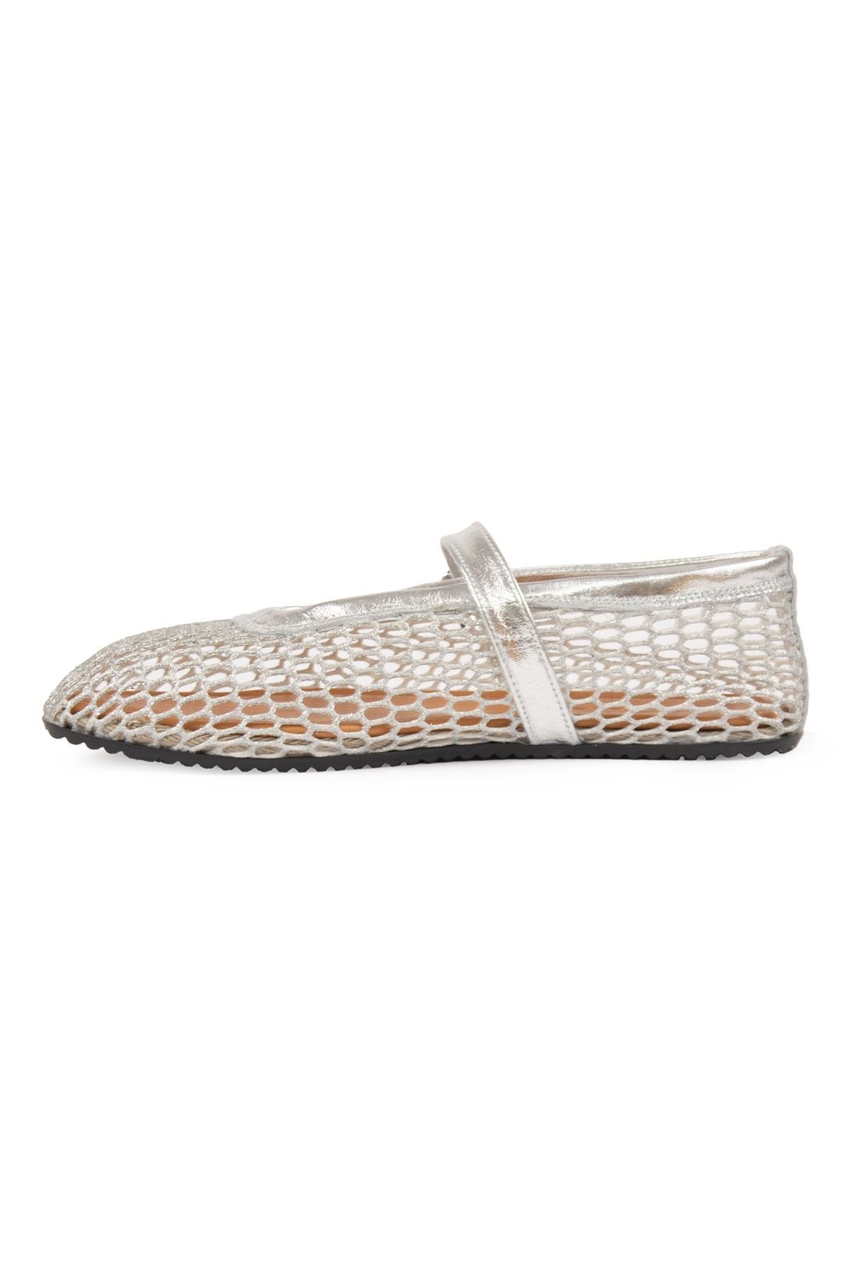 Pegia Women's Ballet Shoes 700953  - Silver