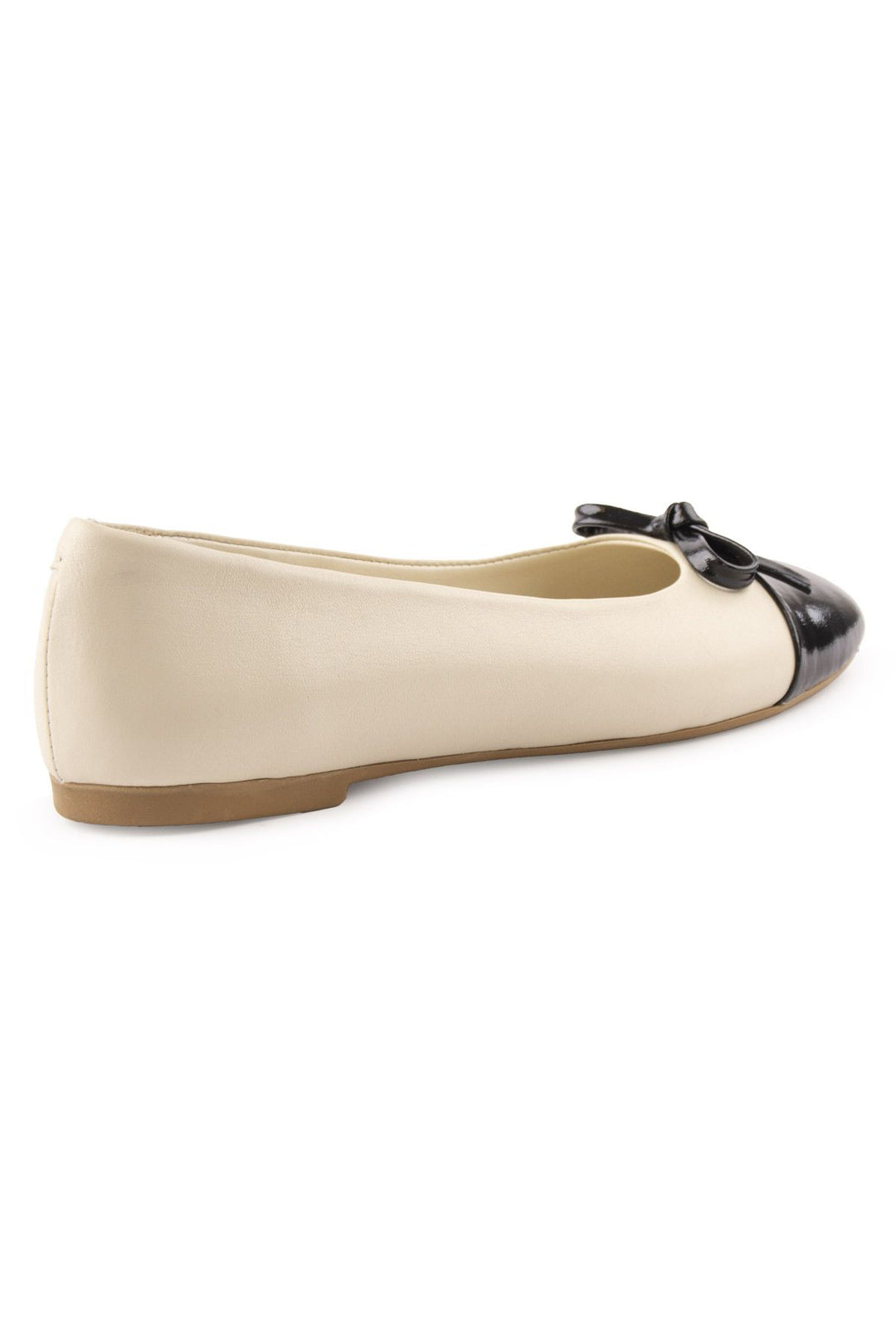 Pegia Women's Genuine Leather Ballerina DG6033  - Beige