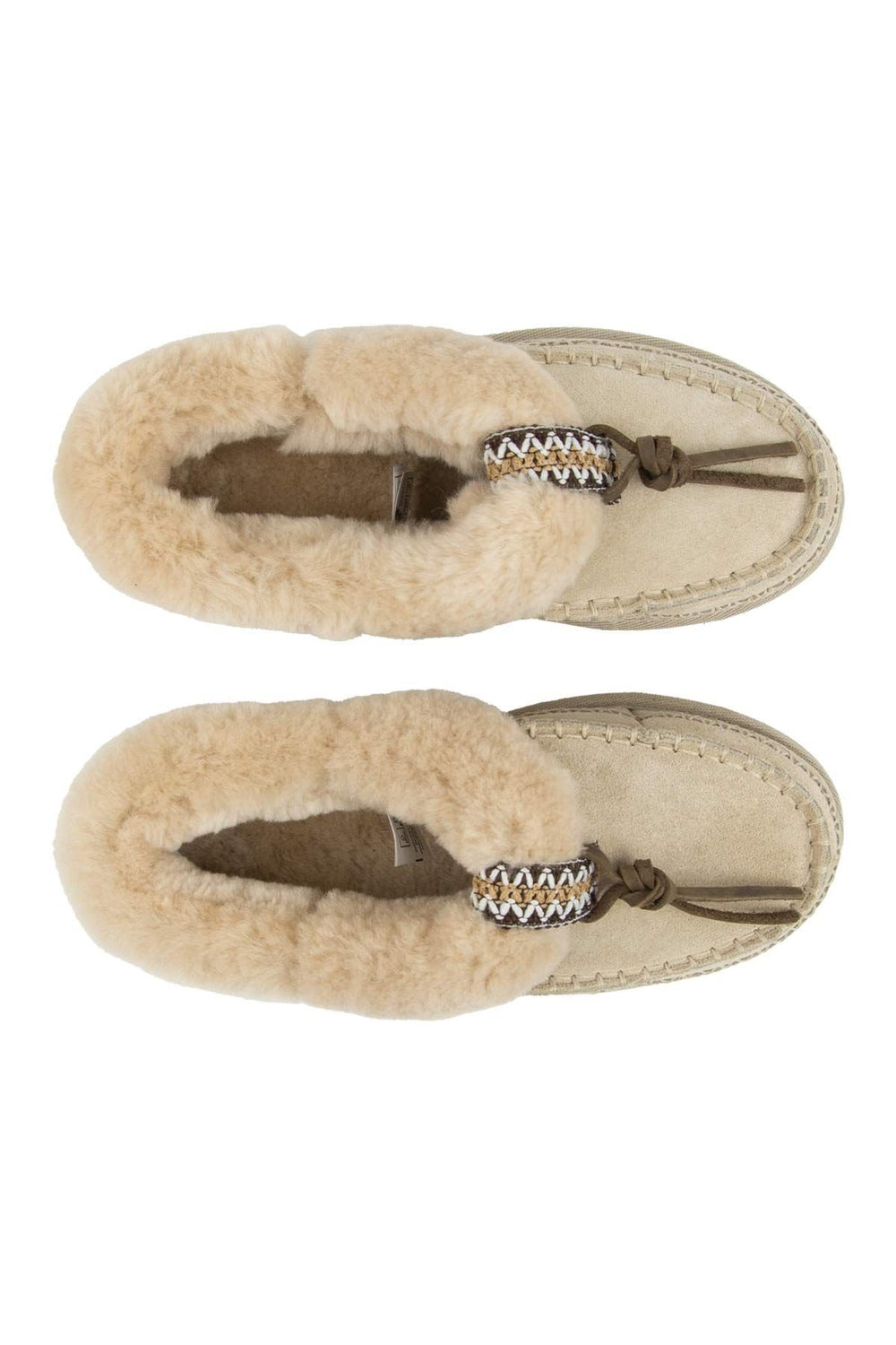 Pegia Women’s Sheepskin Shoes 191159  - Beige