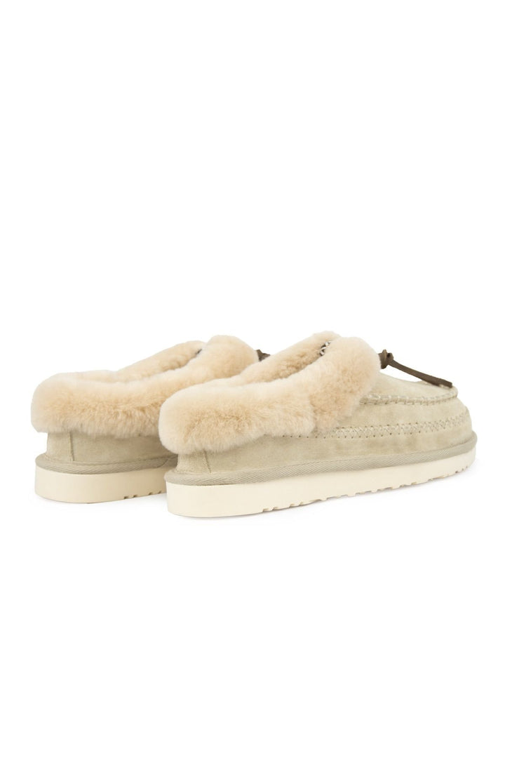 Pegia Women’s Sheepskin Shoes 191159  - Beige