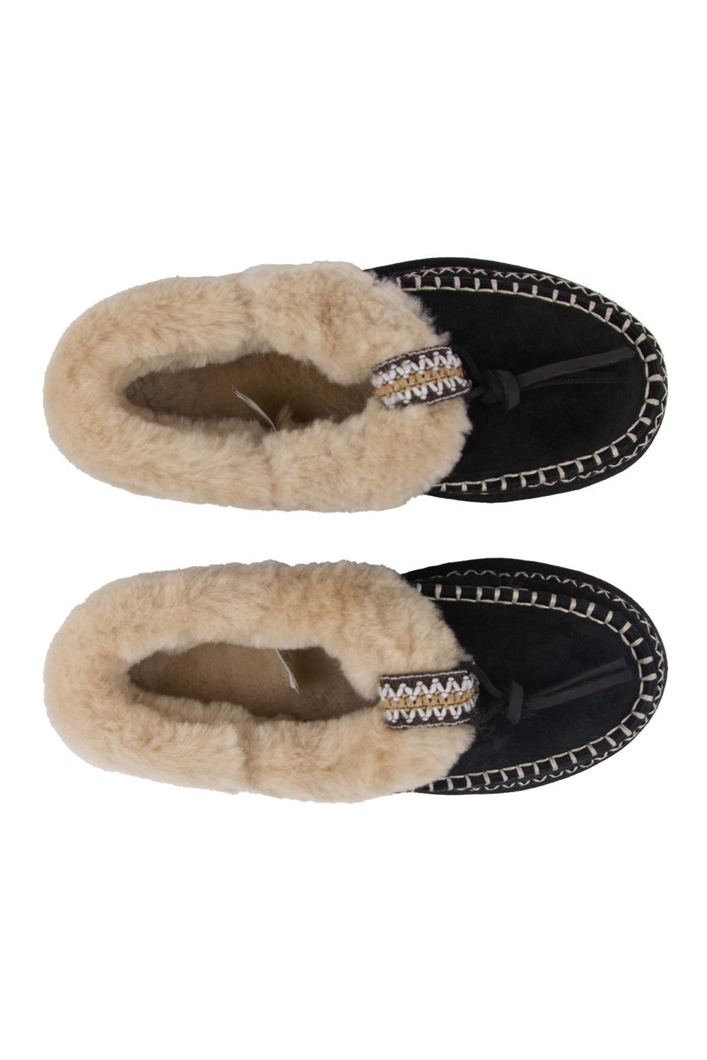 Pegia Women’s Sheepskin Shoes 191159  - Black