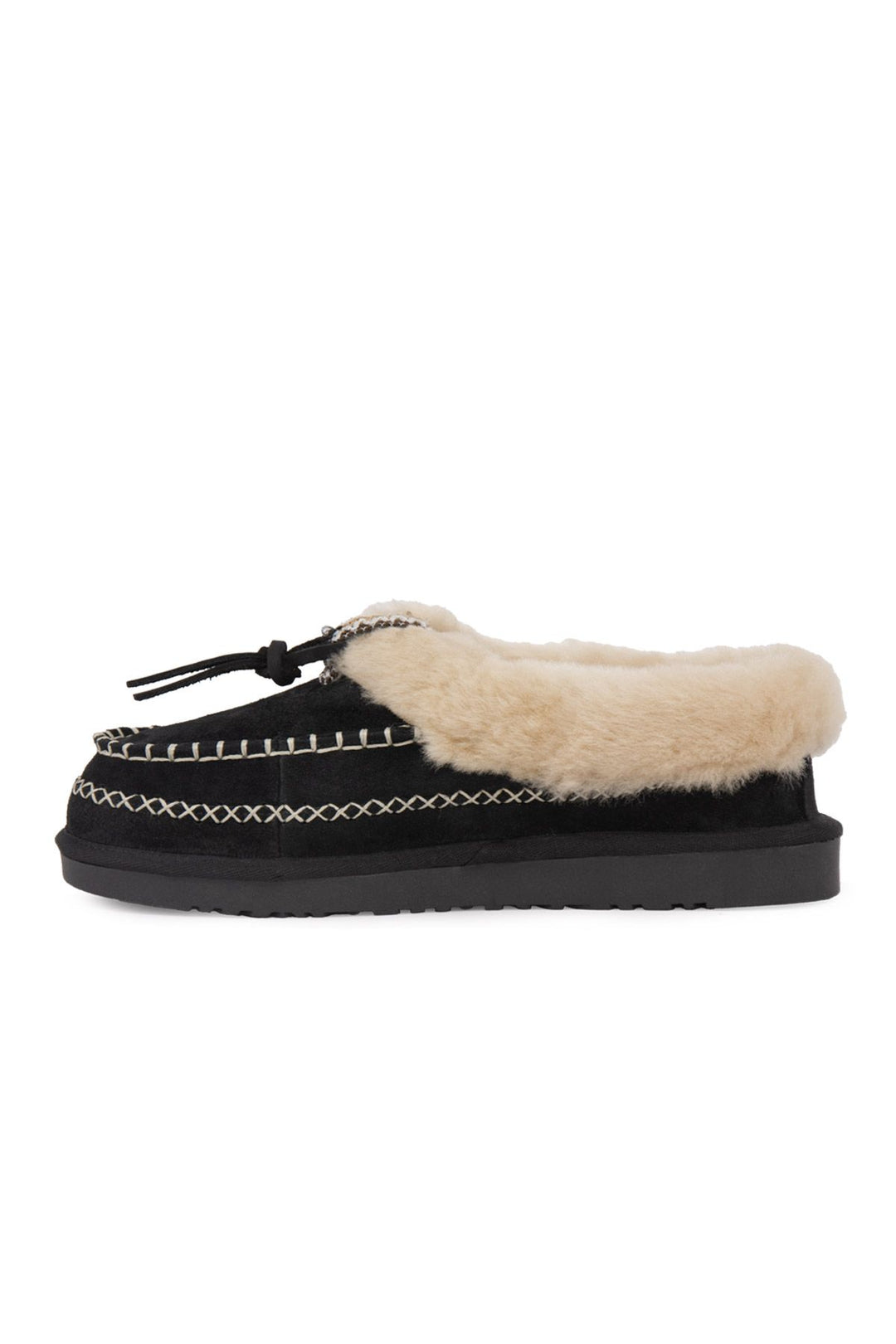 Pegia Women’s Sheepskin Shoes 191159  - Black