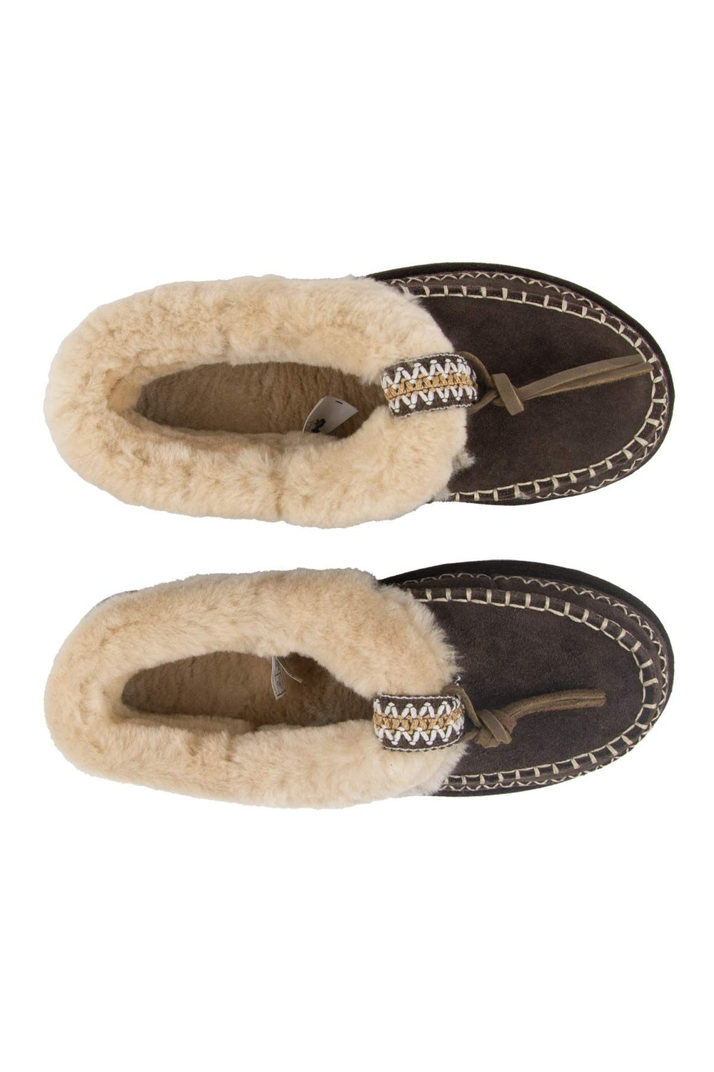 Pegia Women’s Sheepskin Shoes 191159  - Choco