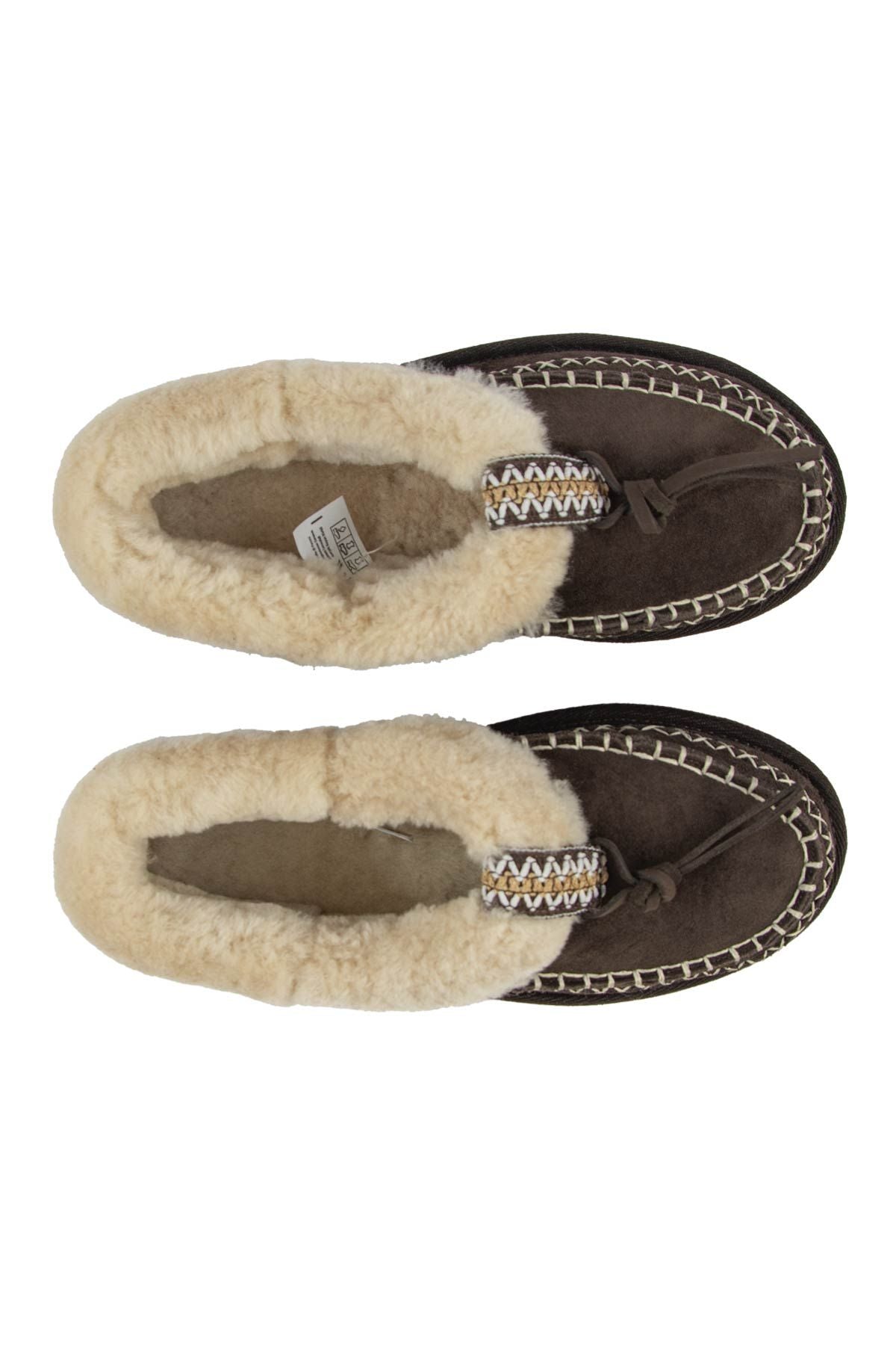 Pegia Women’s Sheepskin Shoes 191159  - Light Brown