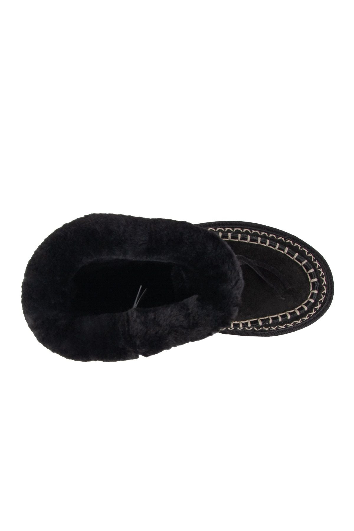 Pegia Women's Sheepskin Boots 191158  - Black