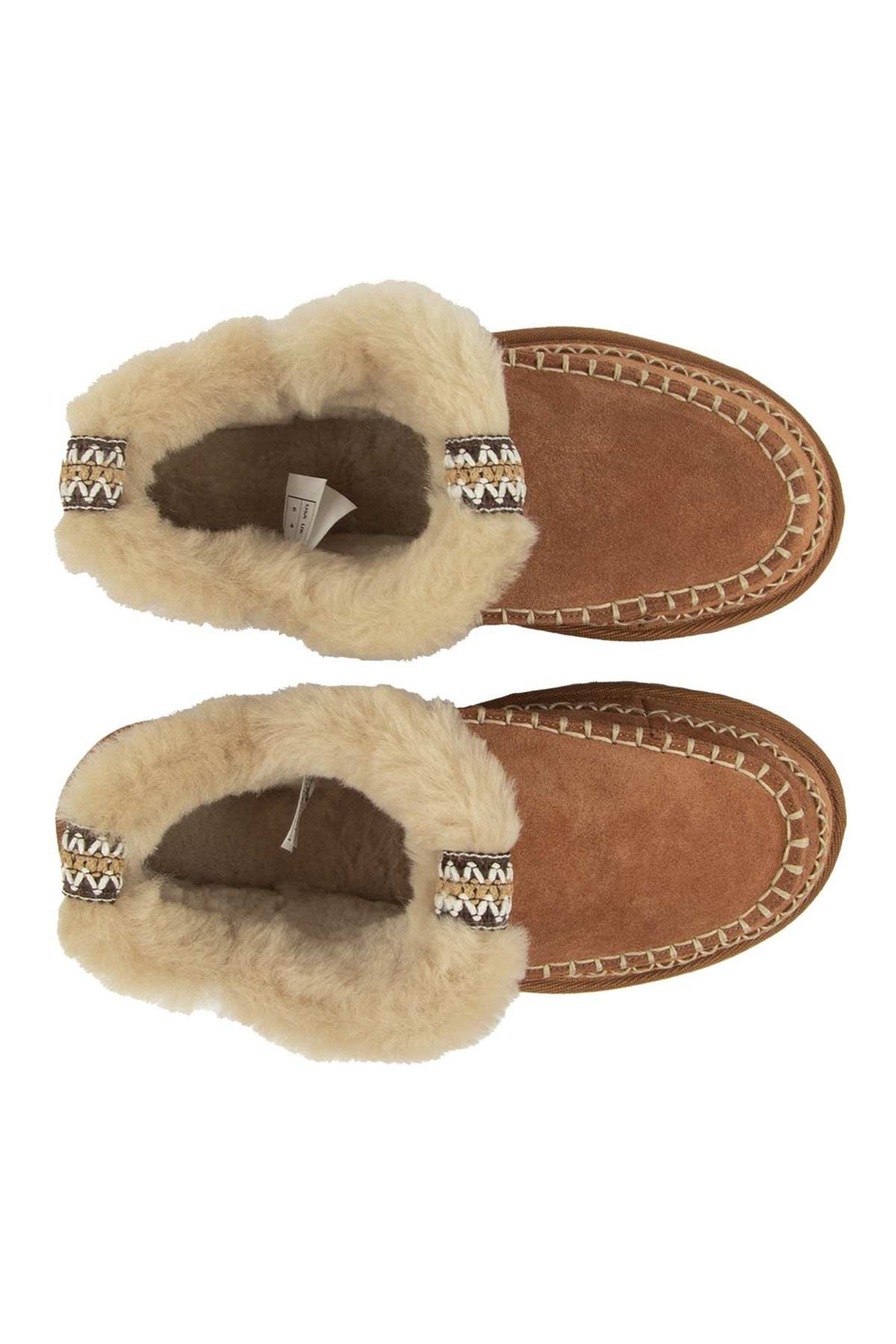 Pegia Women’s Genuine Sheepskin Boots 191160  - Chestnut