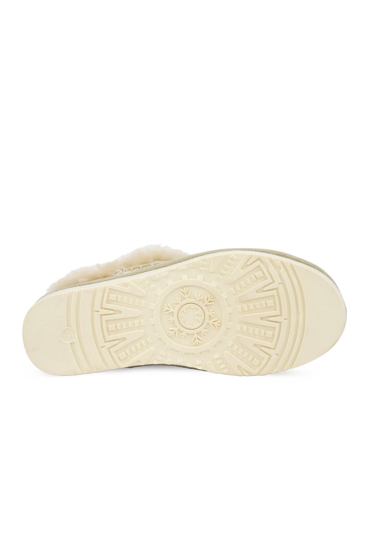 Pegia Women’s Genuine Sheepskin Boots 191160  - Beige