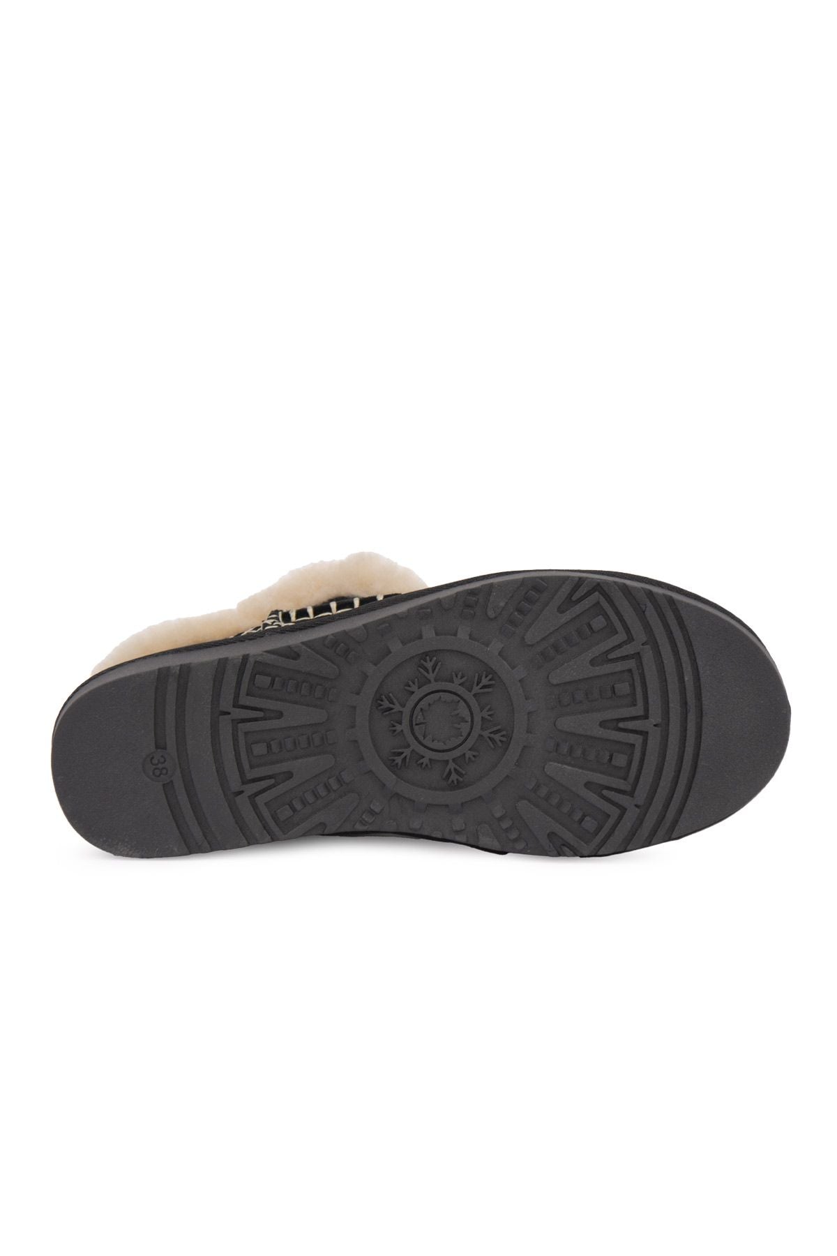 Pegia Women’s Genuine Sheepskin Boots 191160  - Black