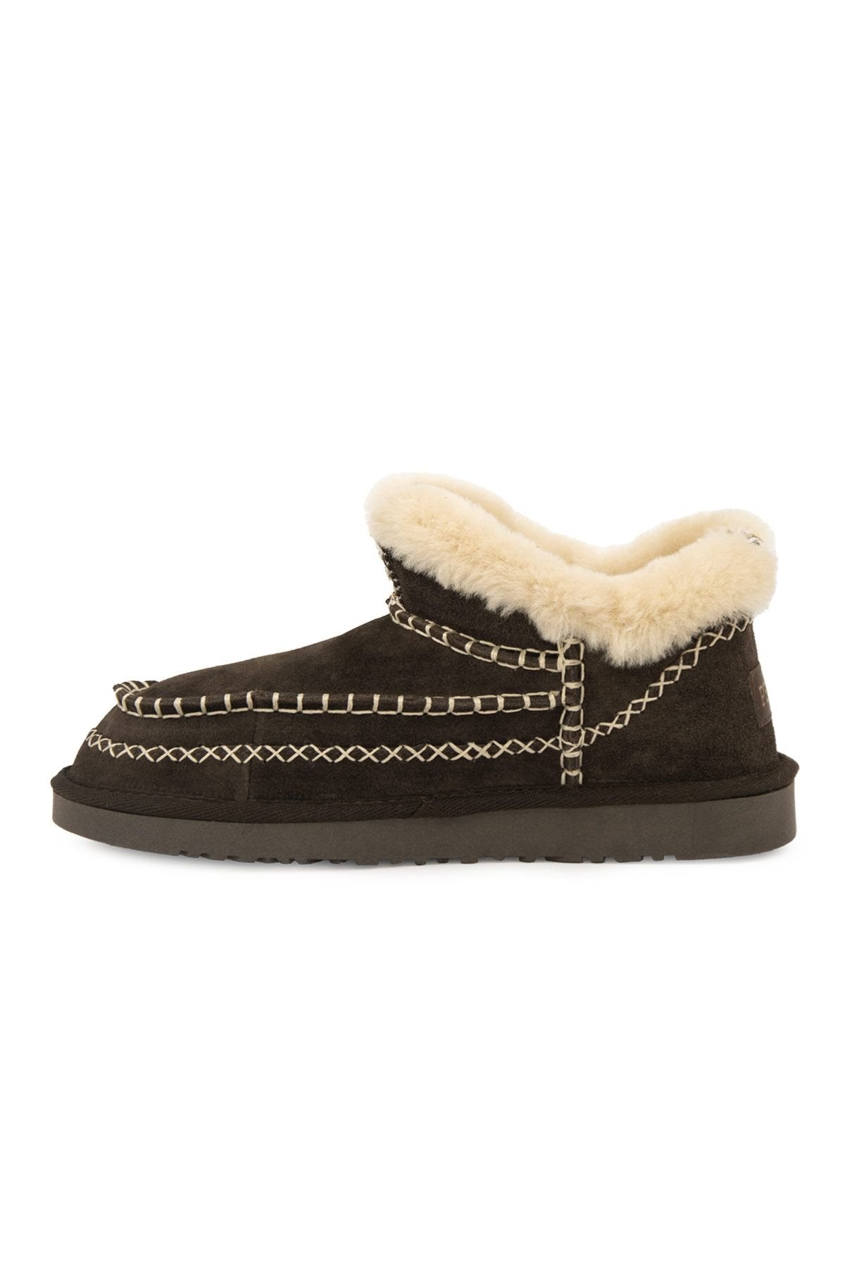 Pegia Women’s Genuine Sheepskin Boots 191160  - Choco