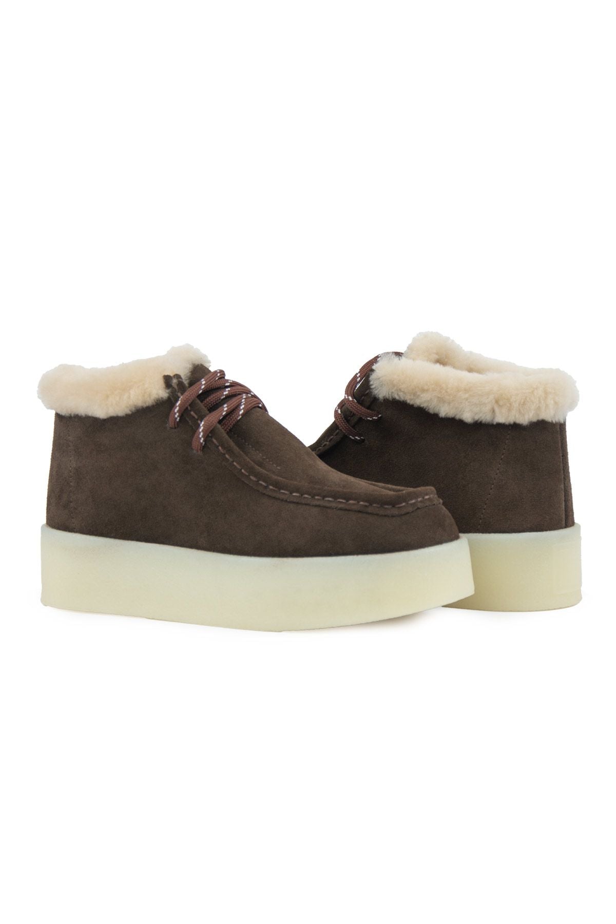 Pegia Women’s Genuine Suede Boots 191357  - Choco