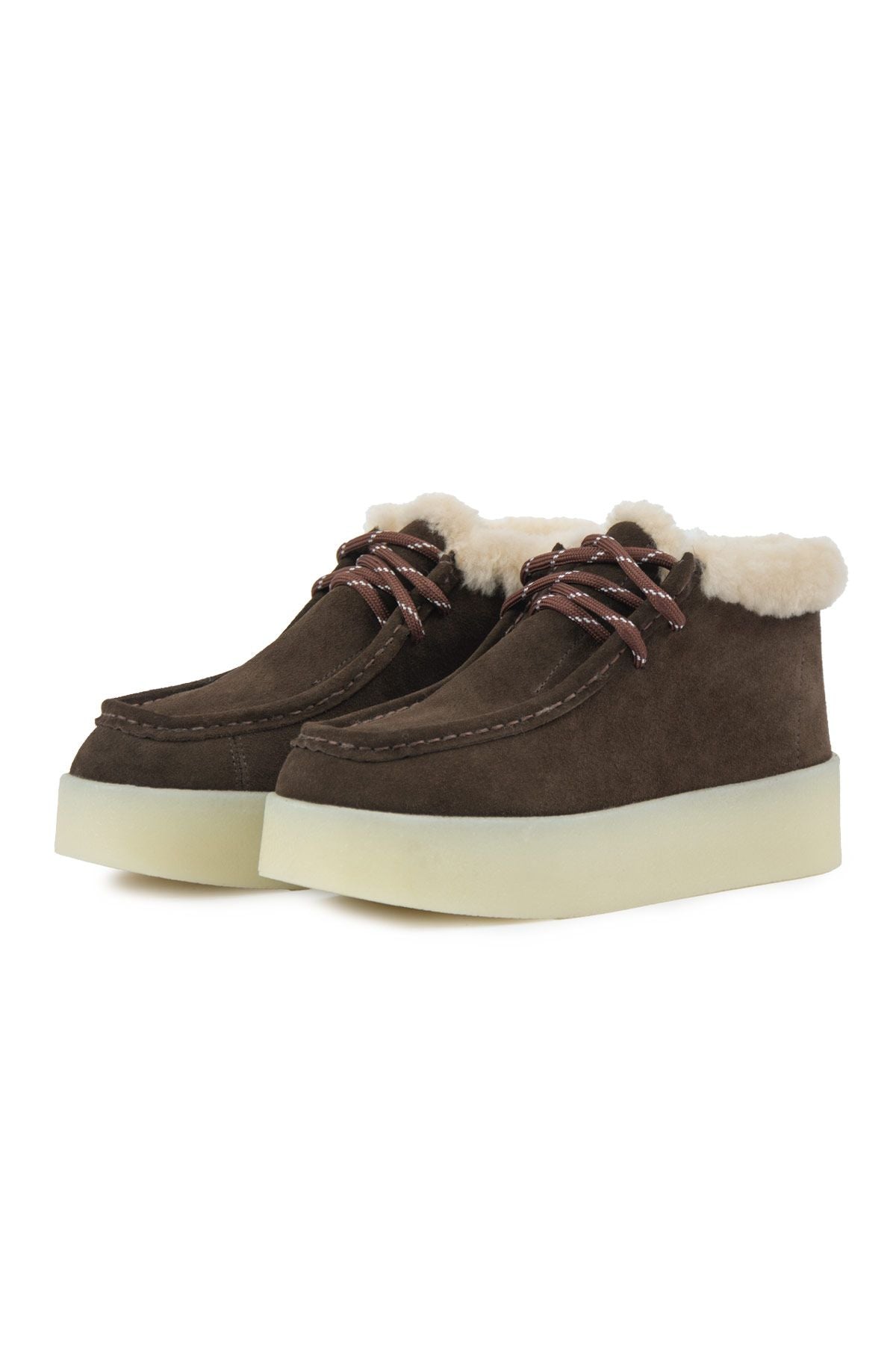 Pegia Women’s Genuine Suede Boots 191357  - Choco
