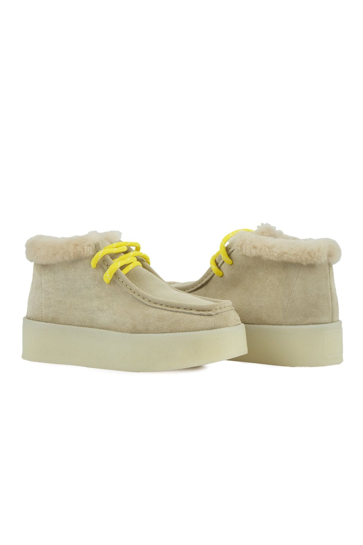 Pegia Women’s Genuine Suede Boots 191357  - Beige