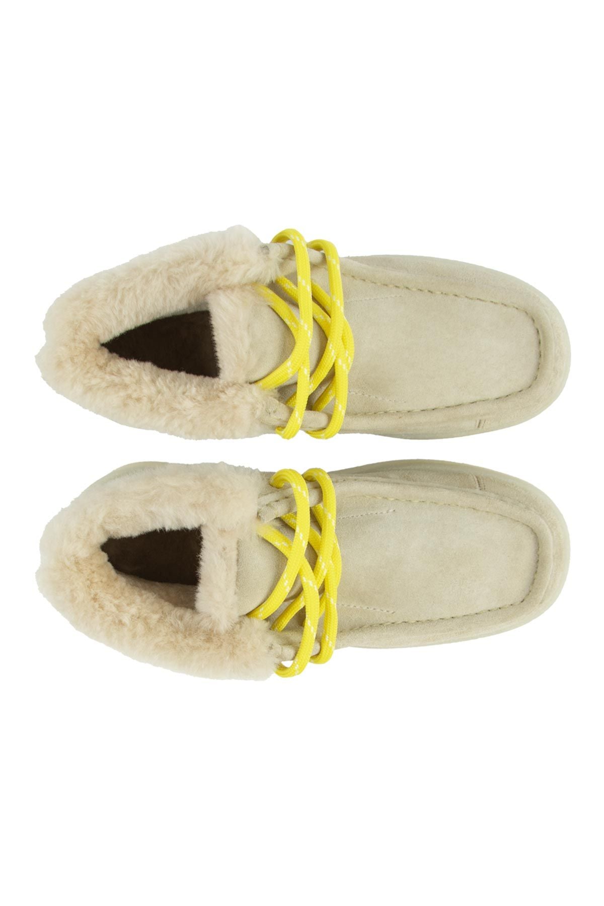 Pegia Women’s Genuine Suede Boots 191357  - Beige