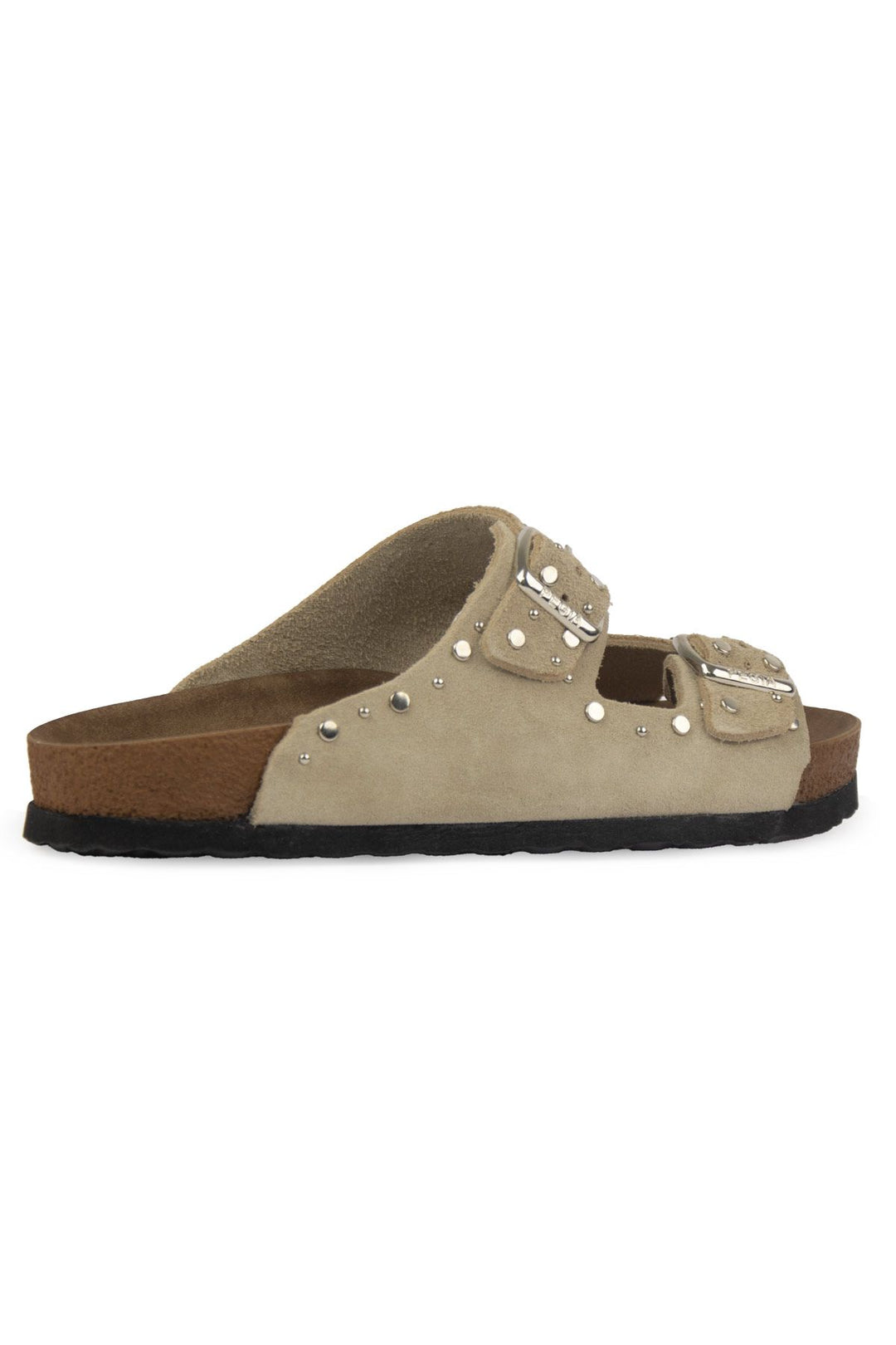 Pegia Women's Genuine Suede Slippers 215543  - Beige