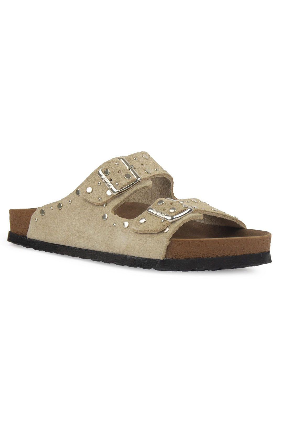 Pegia Women's Genuine Suede Slippers 215543  - Beige