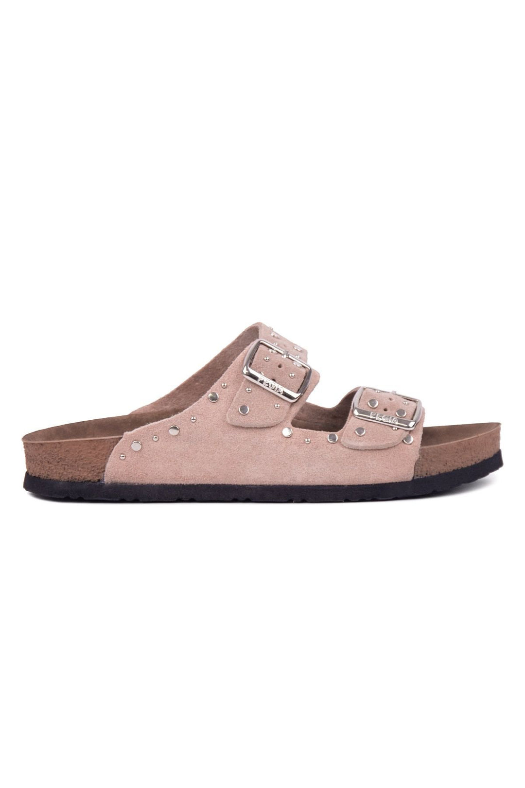 Pegia Women's Genuine Suede Slippers 215543  - Rose