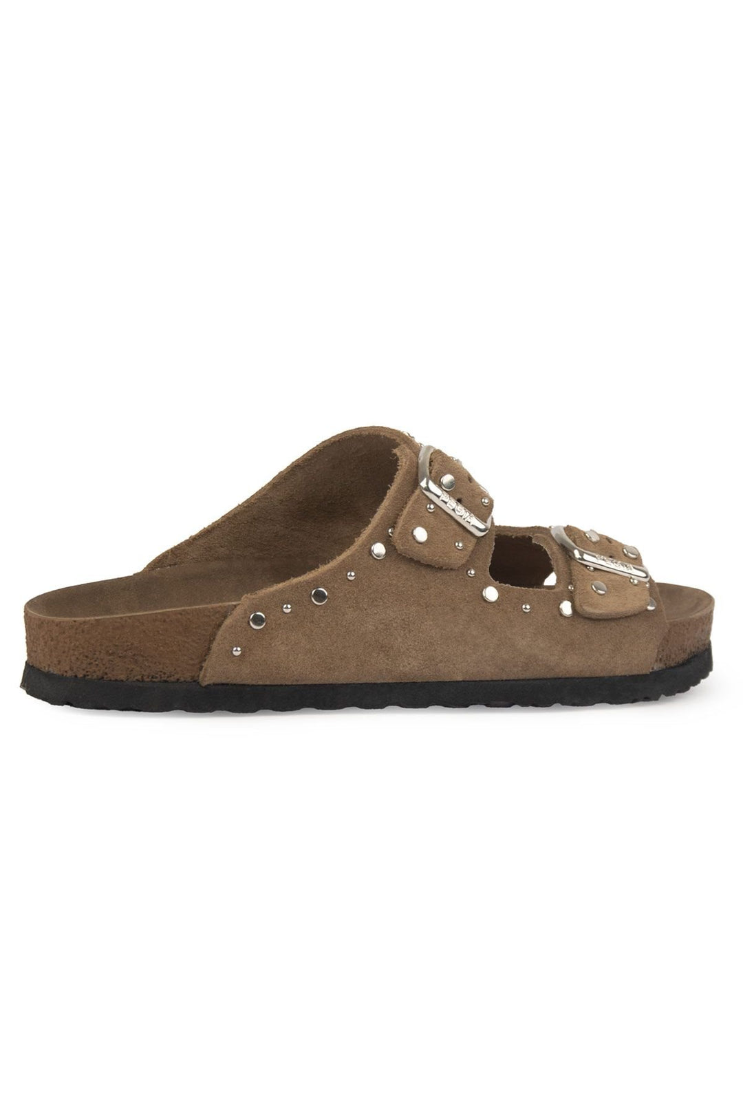 Pegia Women's Genuine Suede Slippers 215543  - Stone