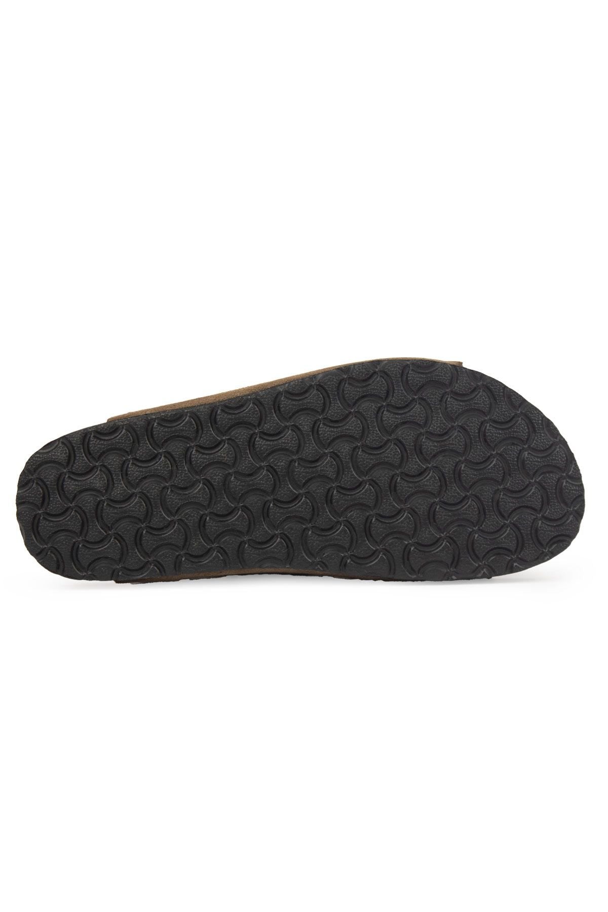 Pegia Women's Genuine Suede Slippers 215543  - Stone
