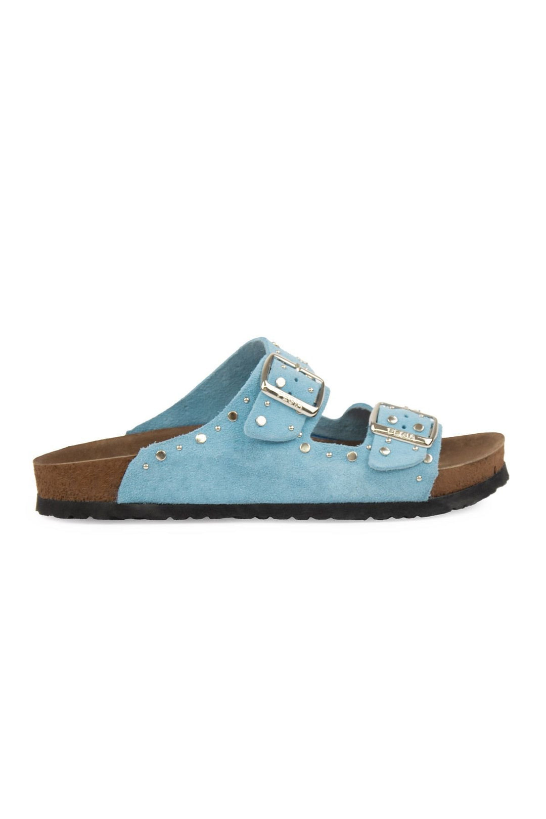 Pegia Women's Genuine Suede Slippers 215543  - Blue