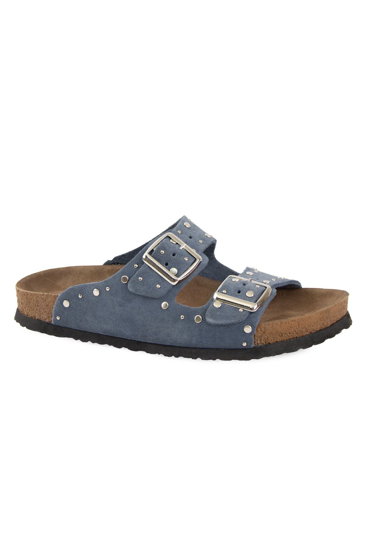 Pegia Women's Genuine Suede Slippers 215543  - Blue