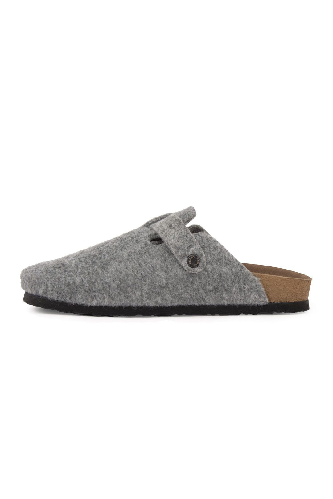 Pegia Women's Cashmere Clog Slippers 215545  - Grey