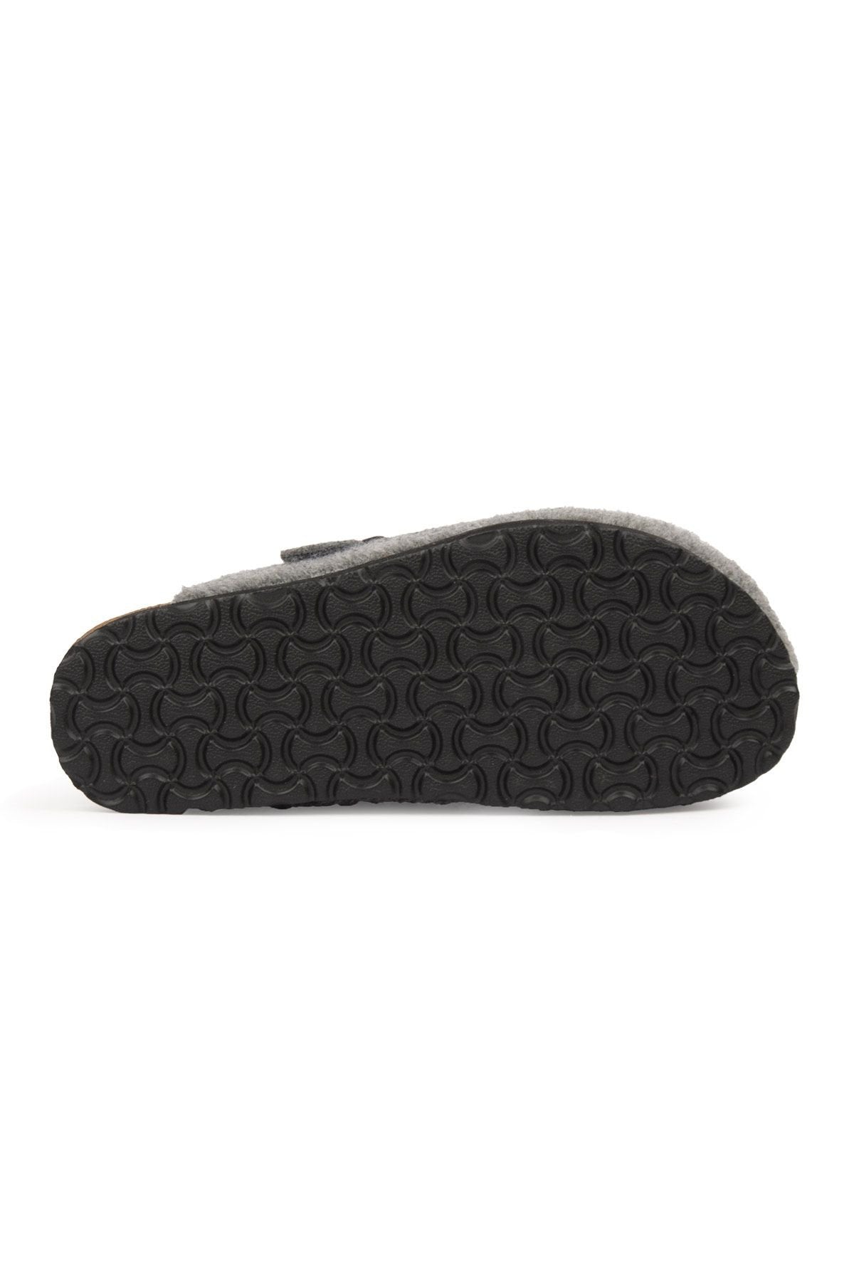 Pegia Women's Cashmere Clog Slippers 215545  - Grey
