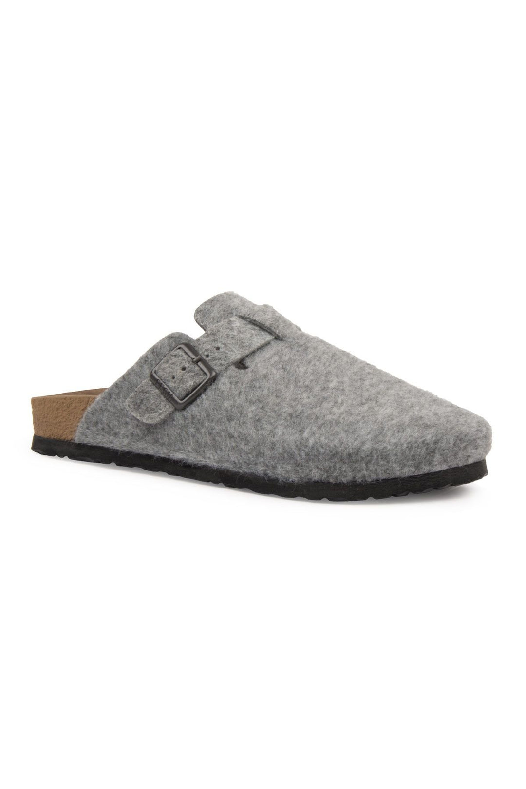Pegia Women's Cashmere Clog Slippers 215545  - Grey