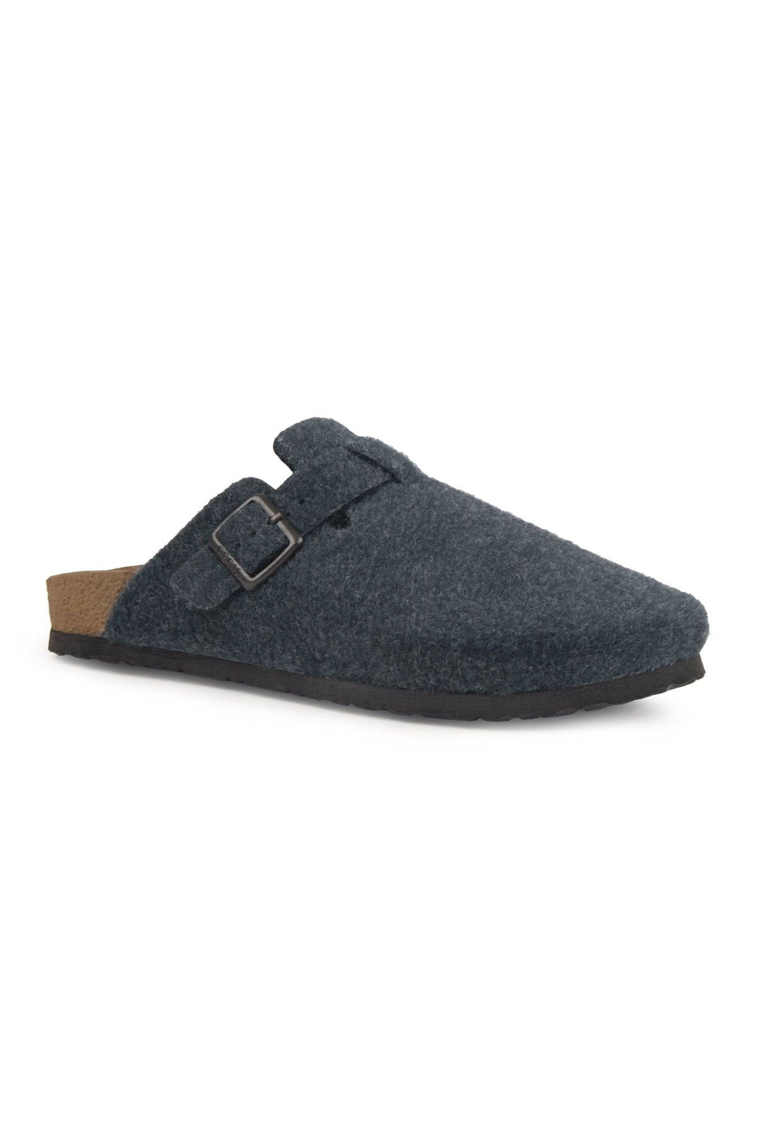 Pegia Women's Cashmere Clog Slippers 215545  - Navy