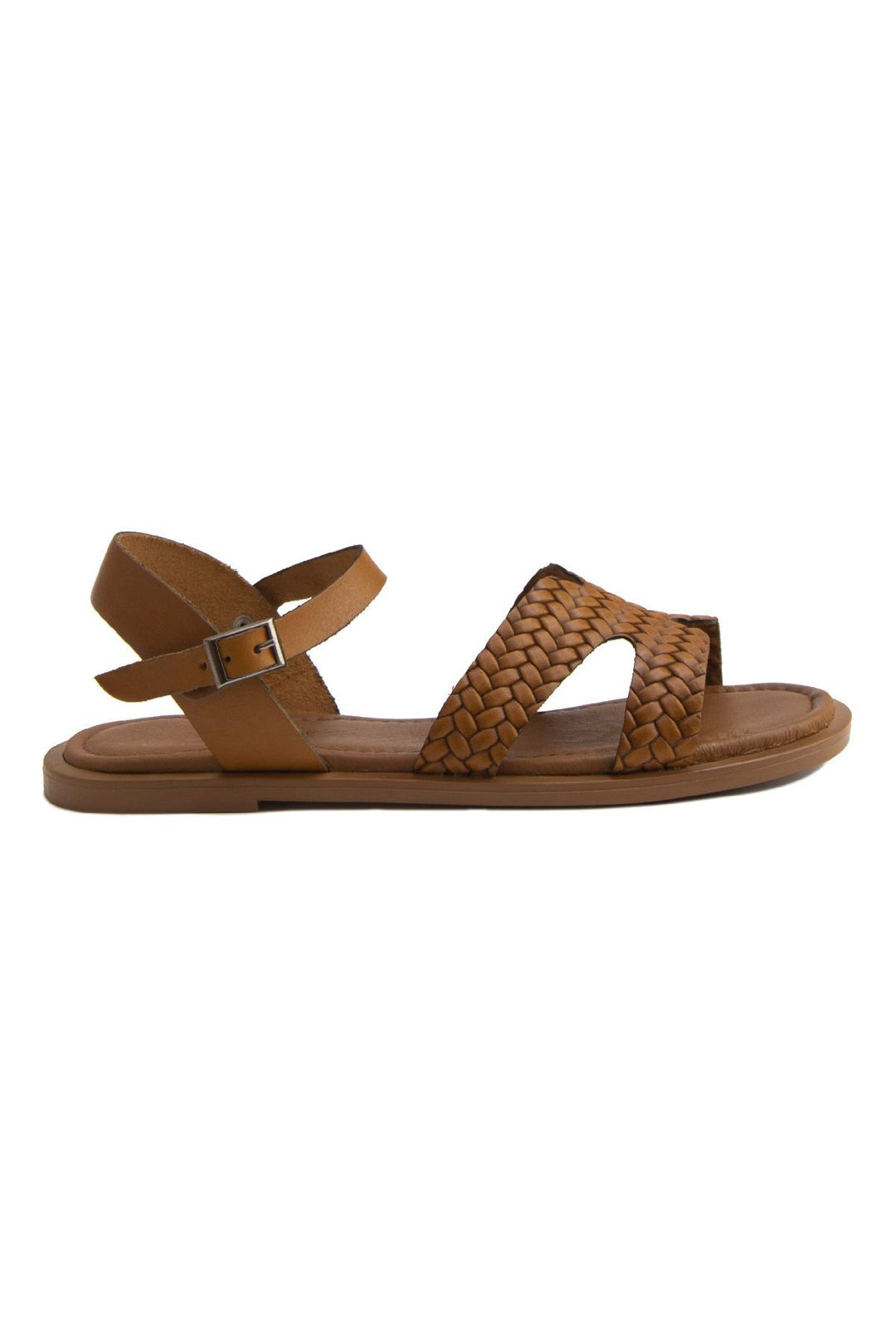 Pegia Women's Leather Sandals DG6011  - Chestnut