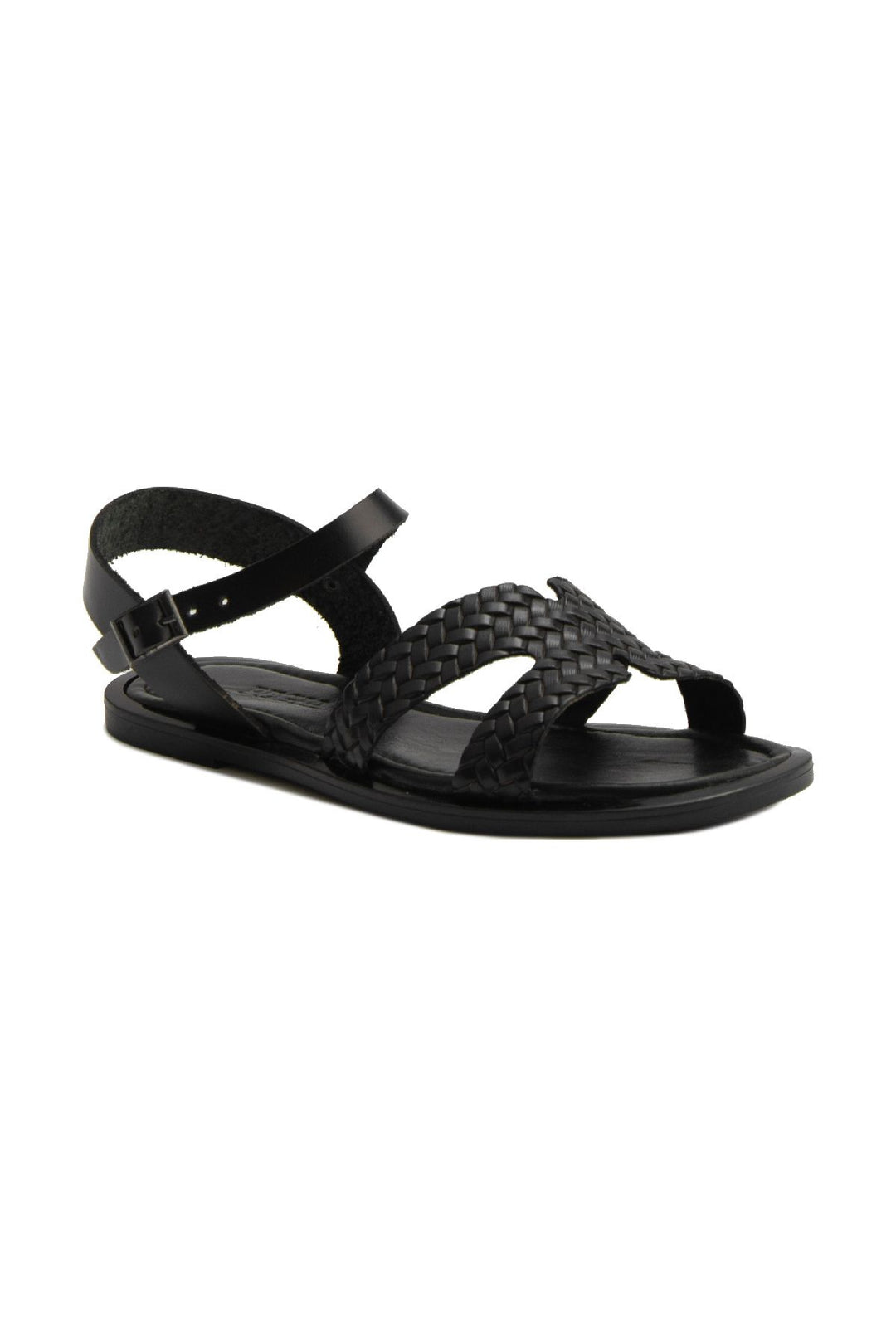 Pegia Women's Leather Sandals DG6011  - Black