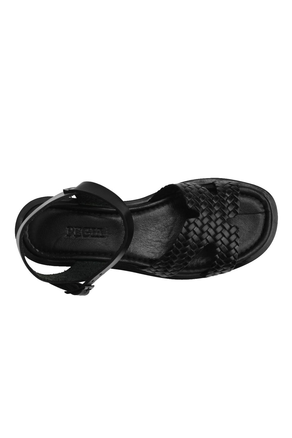 Pegia Women's Leather Sandals DG6011  - Black
