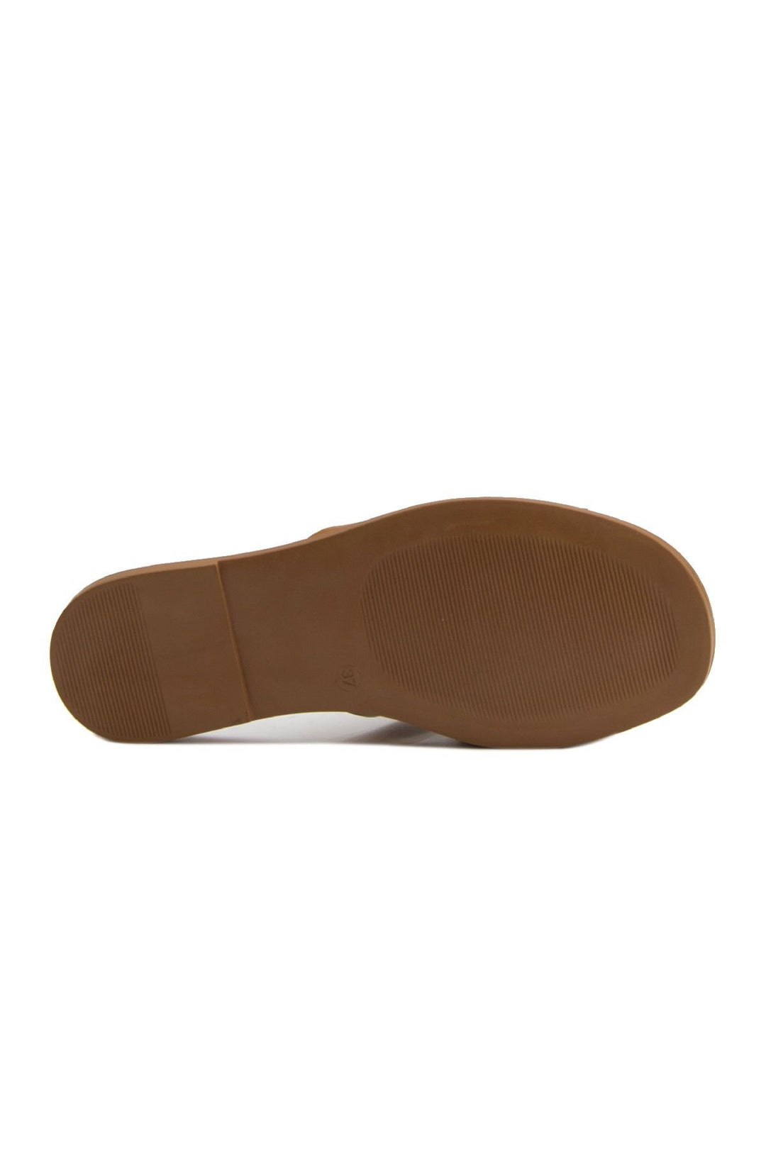 Pegia Women's Leather Slippers DG6013  - Chestnut