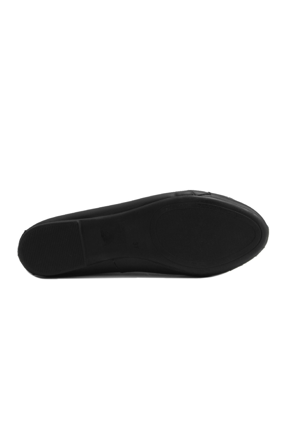 Pegia Women's Leather Ballet Shoes DG6019  - Black