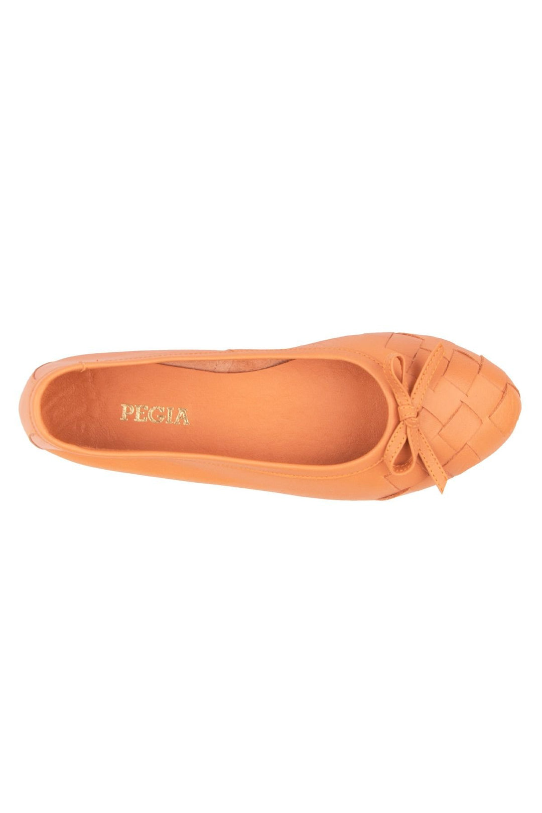 Pegia Women's Leather Ballet Shoes DG6019  - Peach