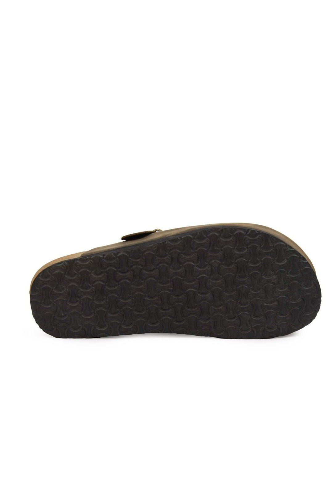 Pegia Women's Leather Clog Slippers 215541  - Stone