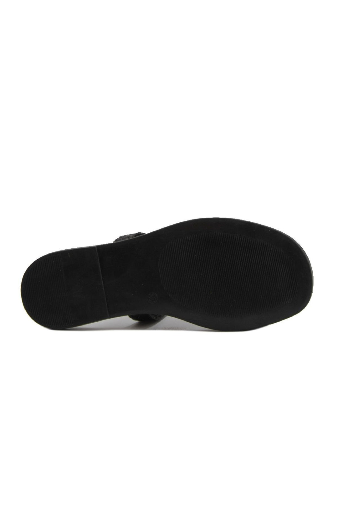 Pegia Women's Leather Slippers DG6015  - Black